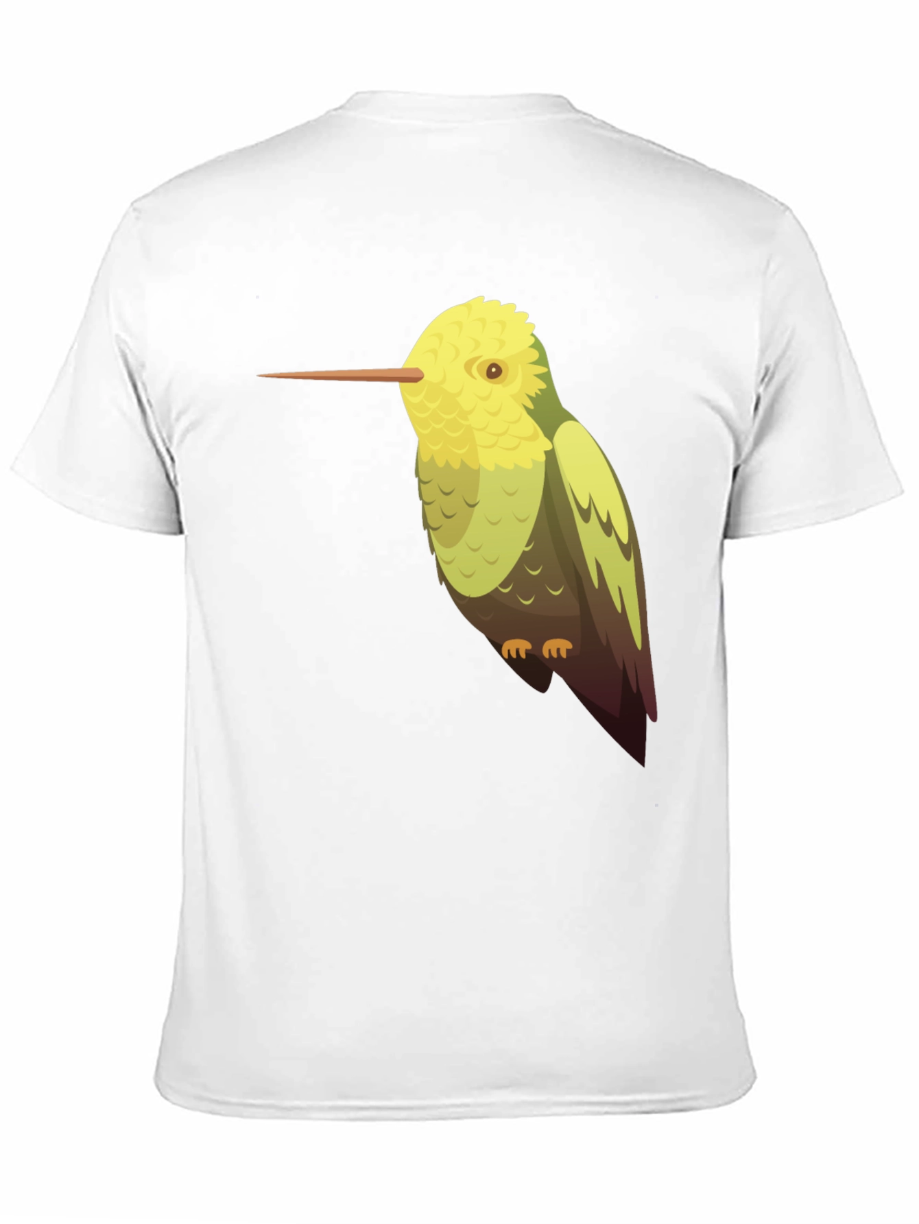 Black Hummingbird Graphic Tee - Black Cotton Blend view 11