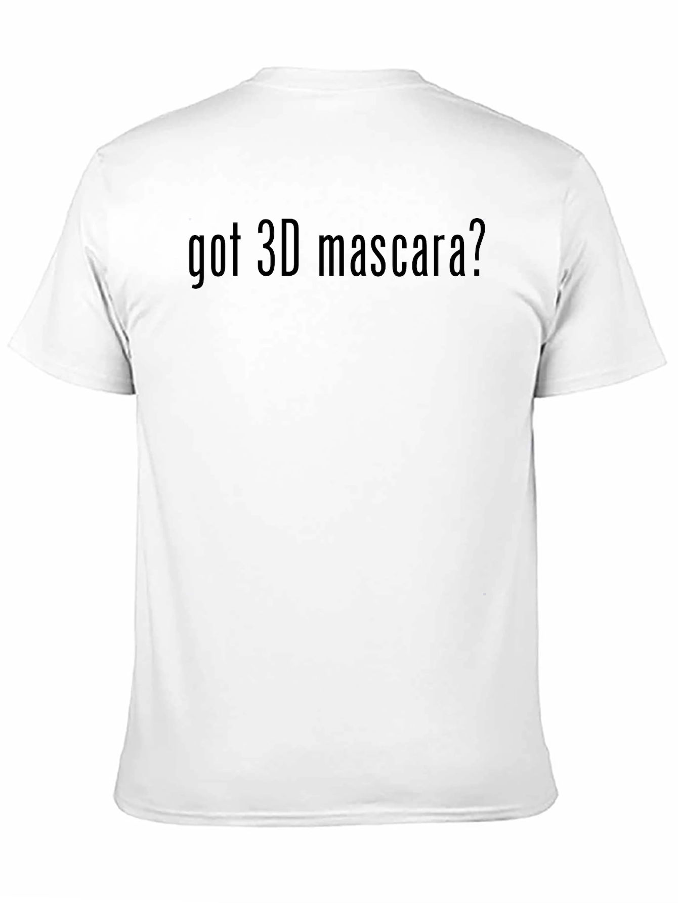 Black Got 3D Mascara? Graphic Tee - Soft Cotton Blend view 11