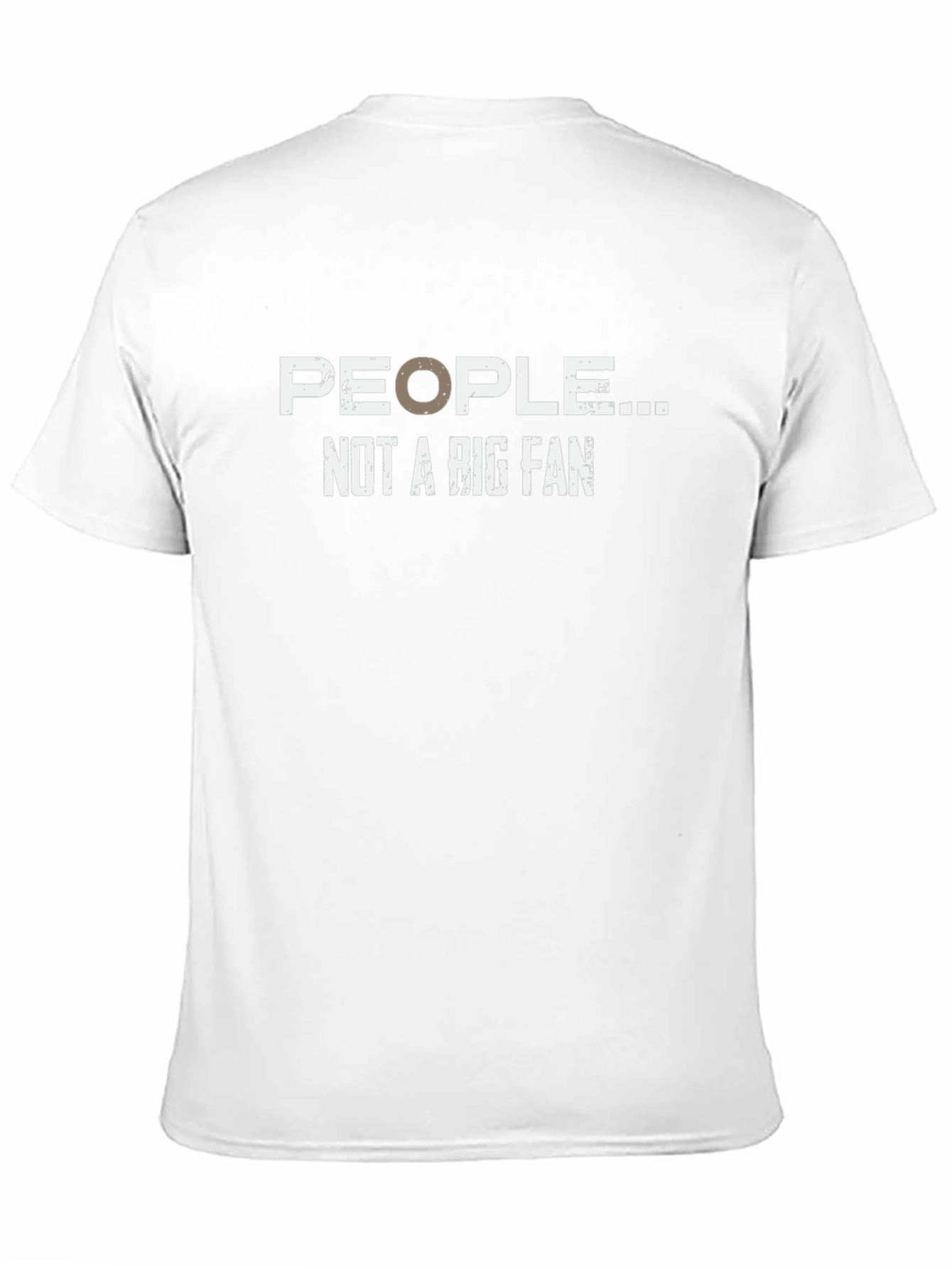 Black People Not A Big Fan Graphic Tee - Humor T-Shirt view 11