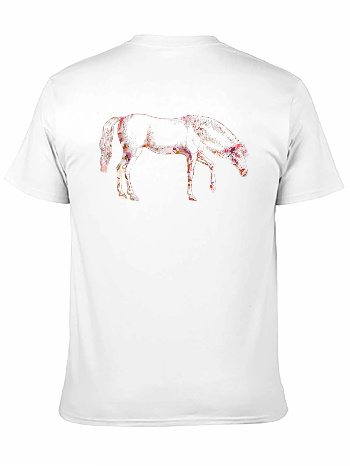 Black Horse Graphic Black T-Shirt view 11