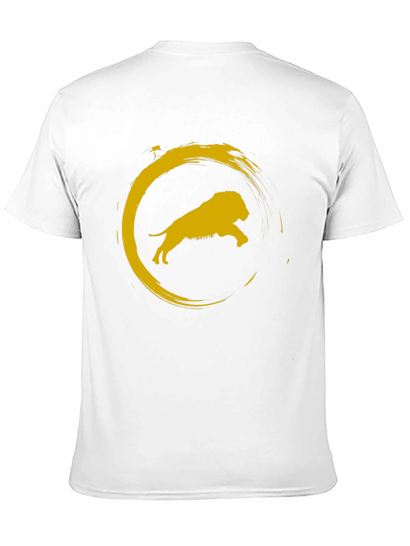 Black Lion Circle Graphic Tee - Stylish Menswear view 11