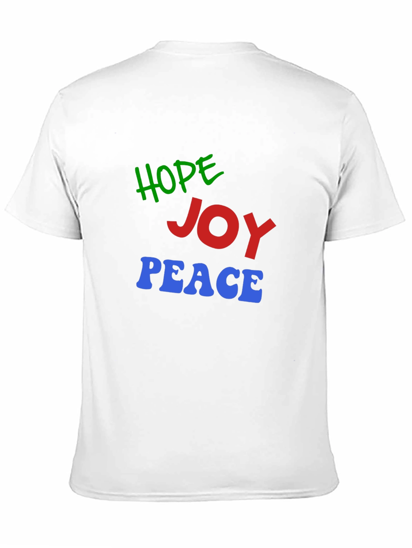 Black Hope Joy Peace Graphic T-Shirt view 11