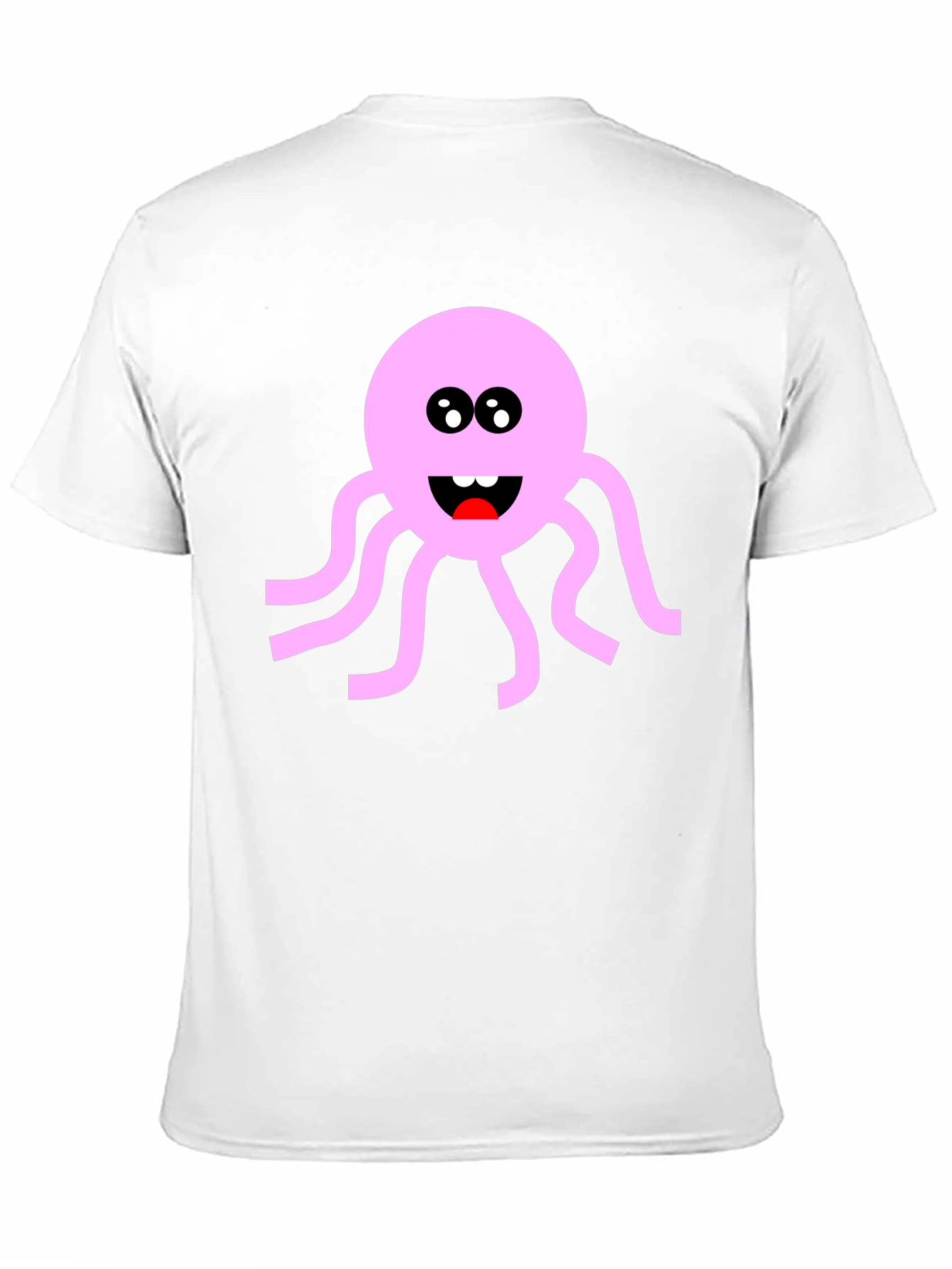 Black Pink Octopus Graphic T-Shirt - Fun & Unique! view 11