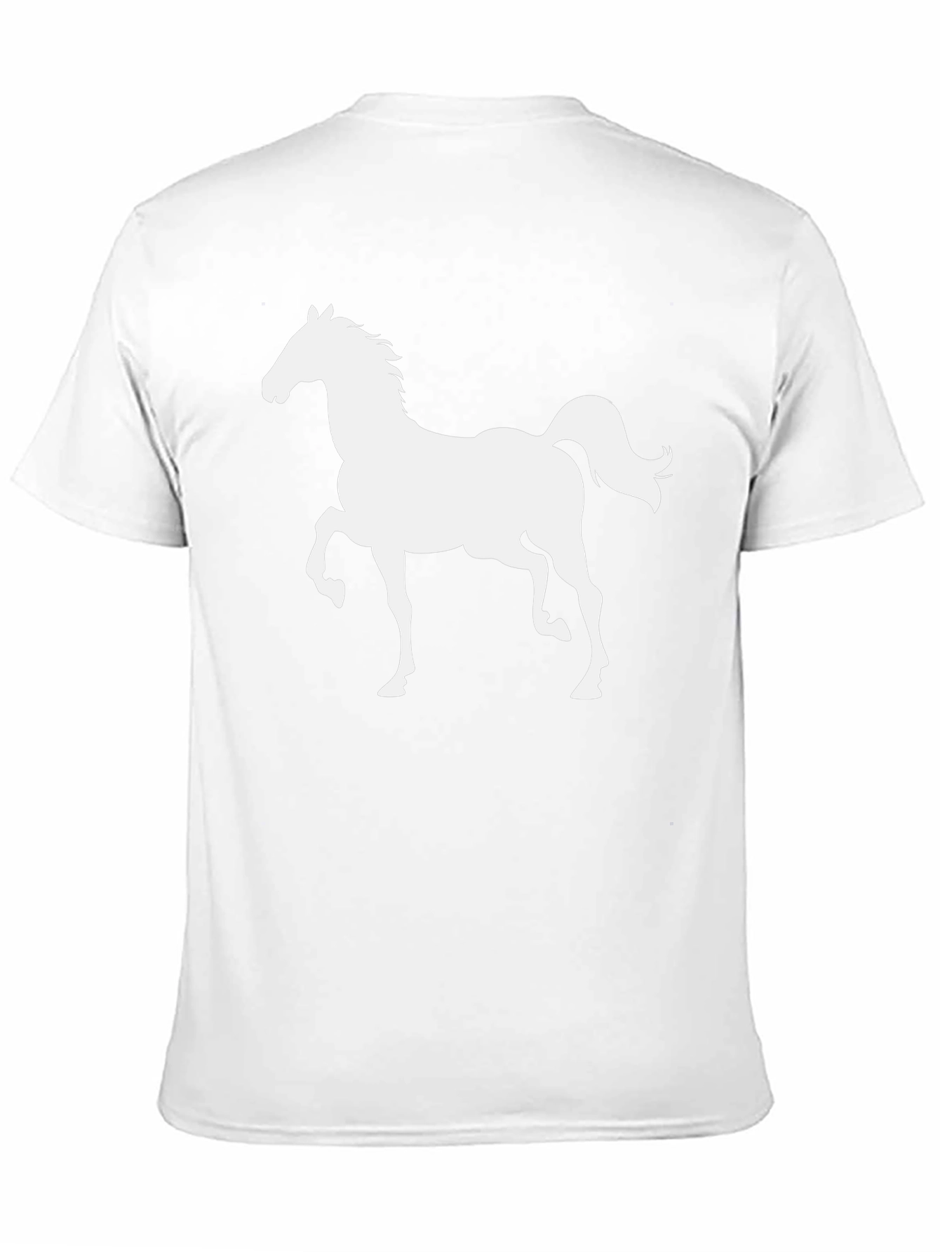Black Black Horse Graphic Tee - Stylish Men's T-Shirt view 11