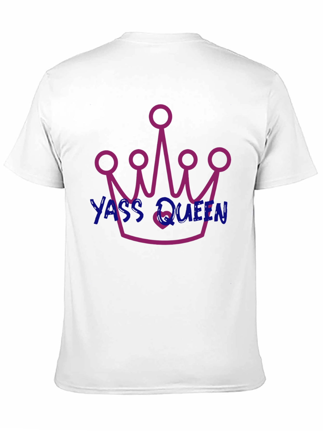 Black Yass Queen Graphic T-Shirt - Trendy and Fun! view 11