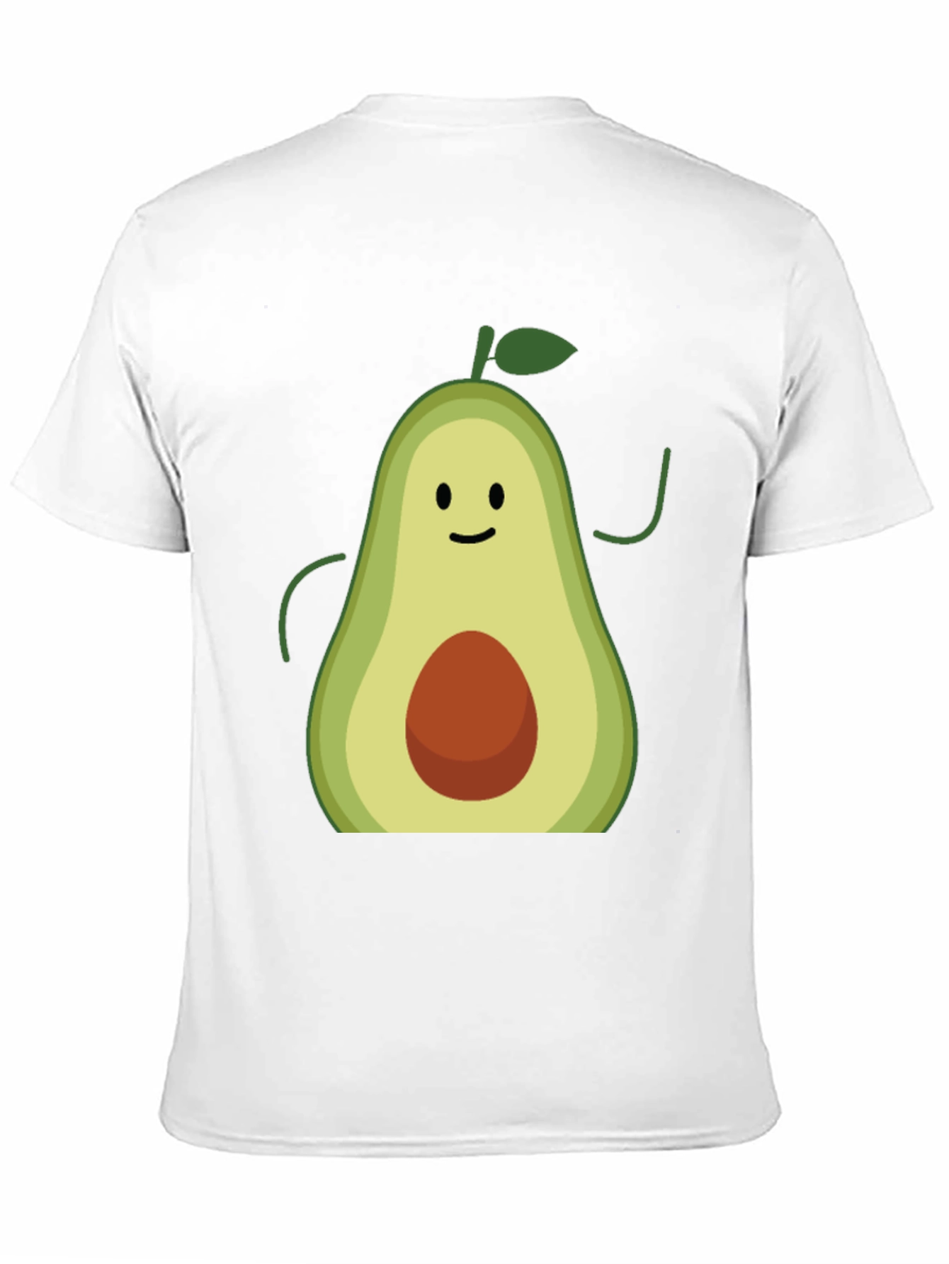 Black Avocado Graphic Tee - Funny Fruit T-Shirt view 11