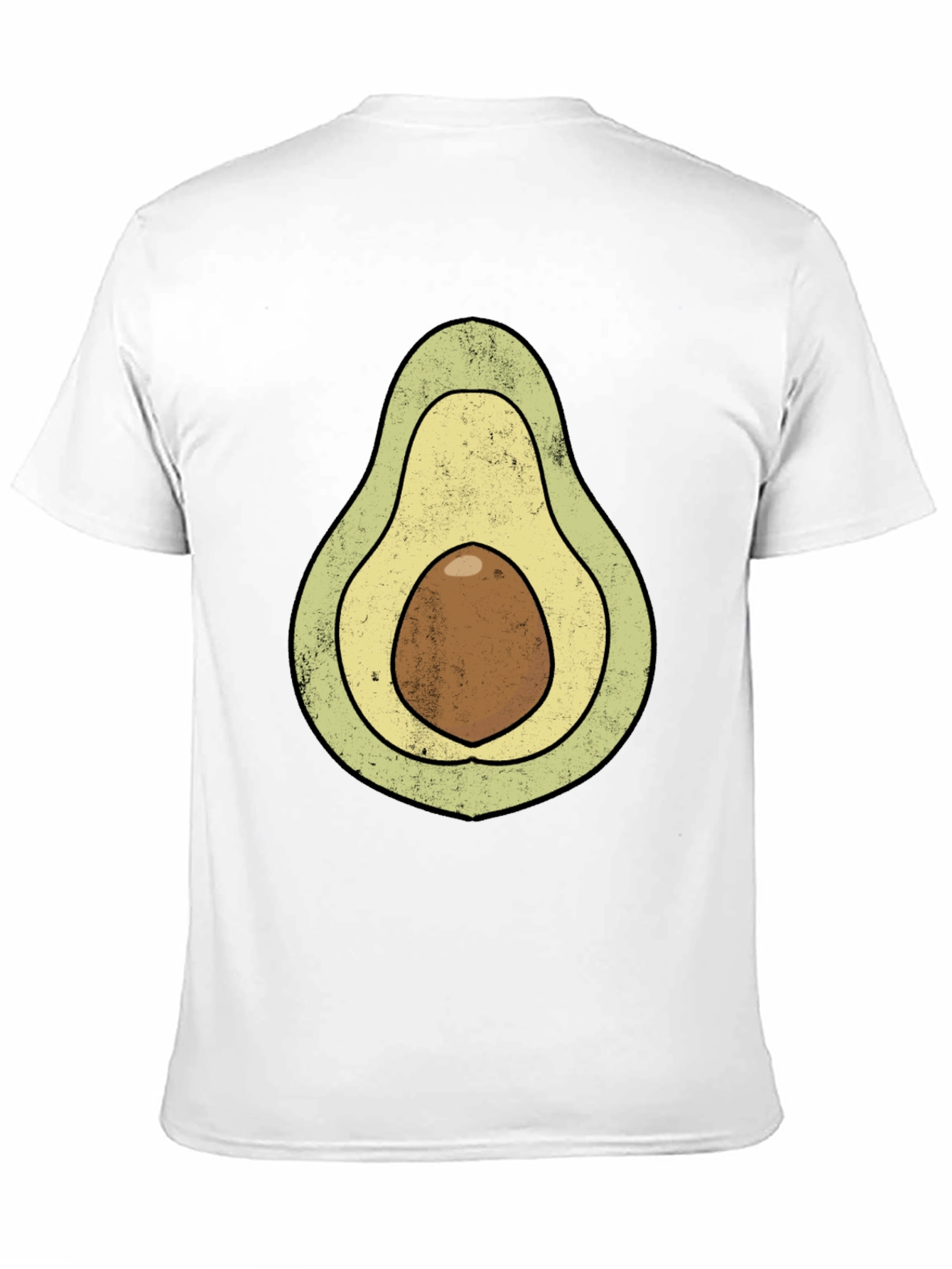 Black Avocado Graphic T-Shirt - Novelty Food Tee view 11