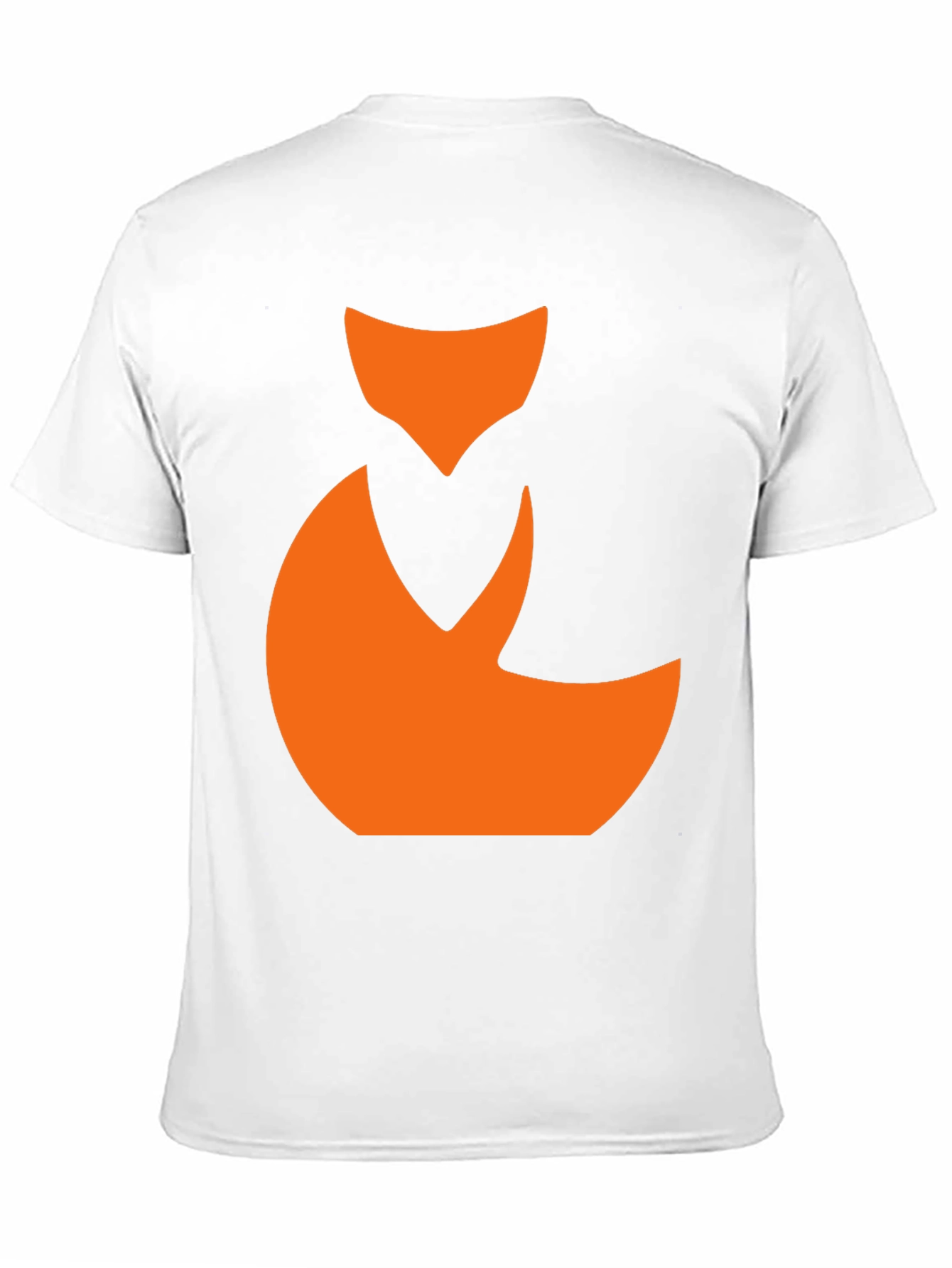 Black Abstract Fox Graphic T-Shirt - Stylish Black Tee view 11