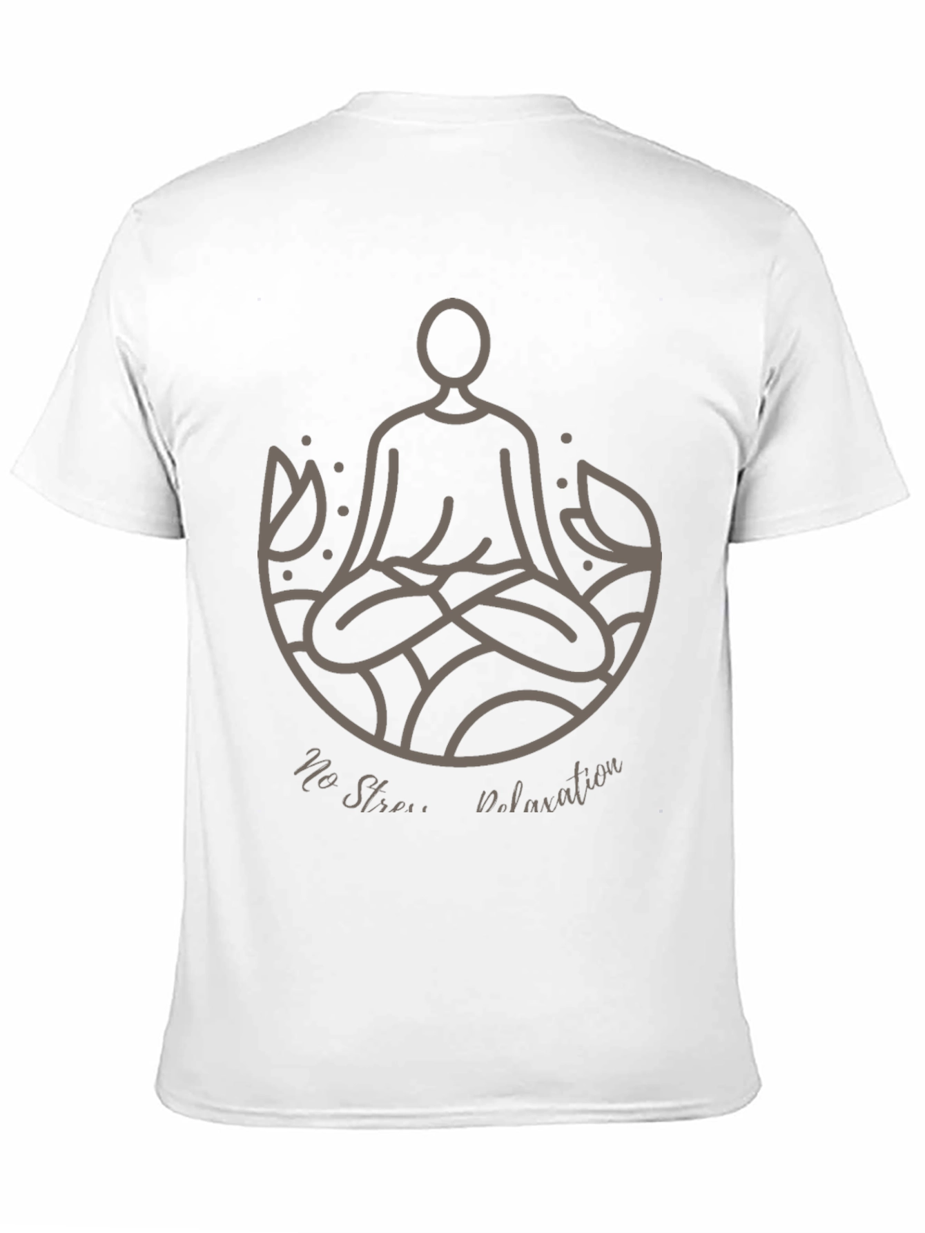 Black Zen Meditation T-Shirt - Relax & Unwind view 11