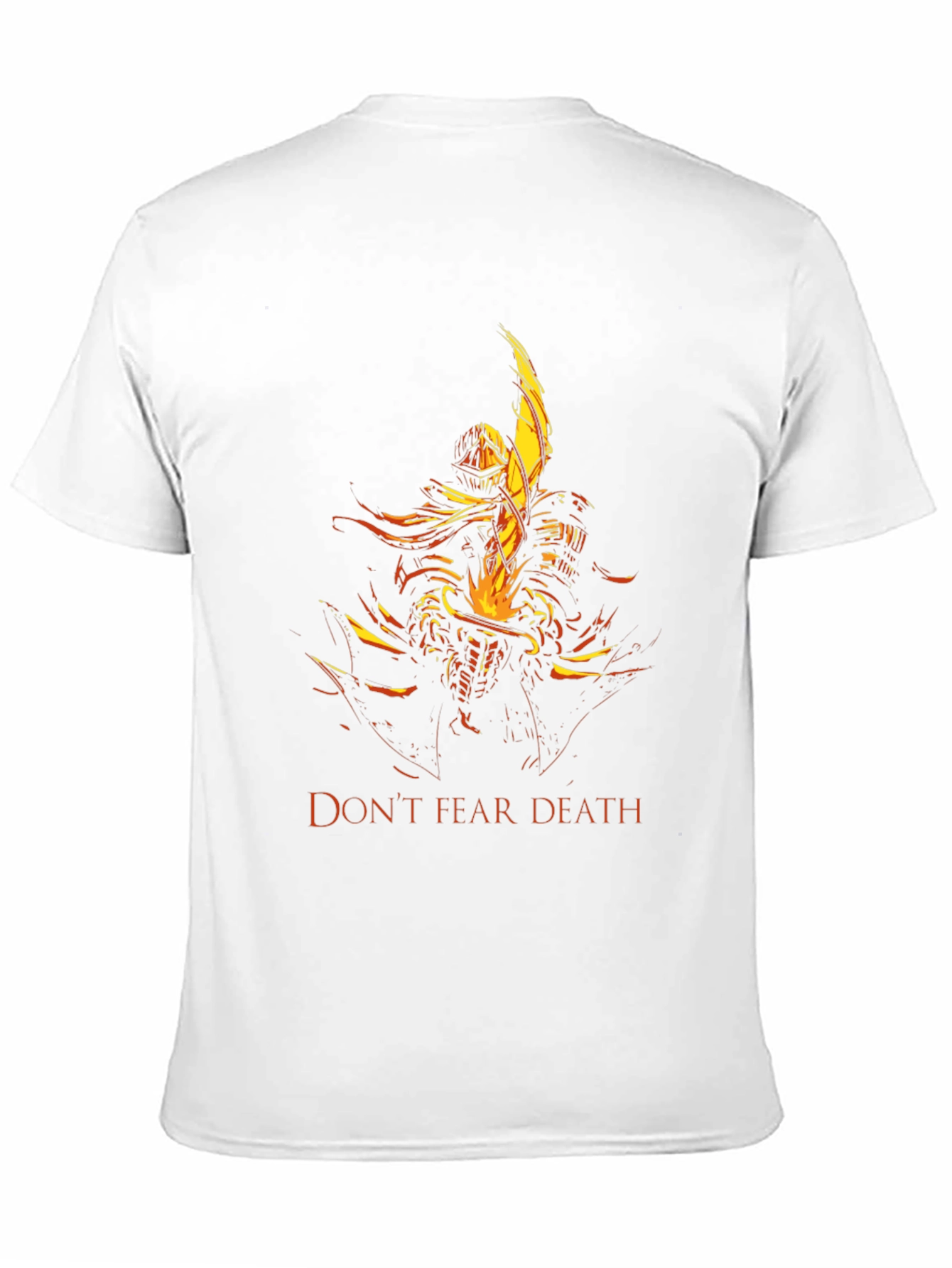 Black Don't Fear Death T-Shirt - Knight Graphic Tee view 11