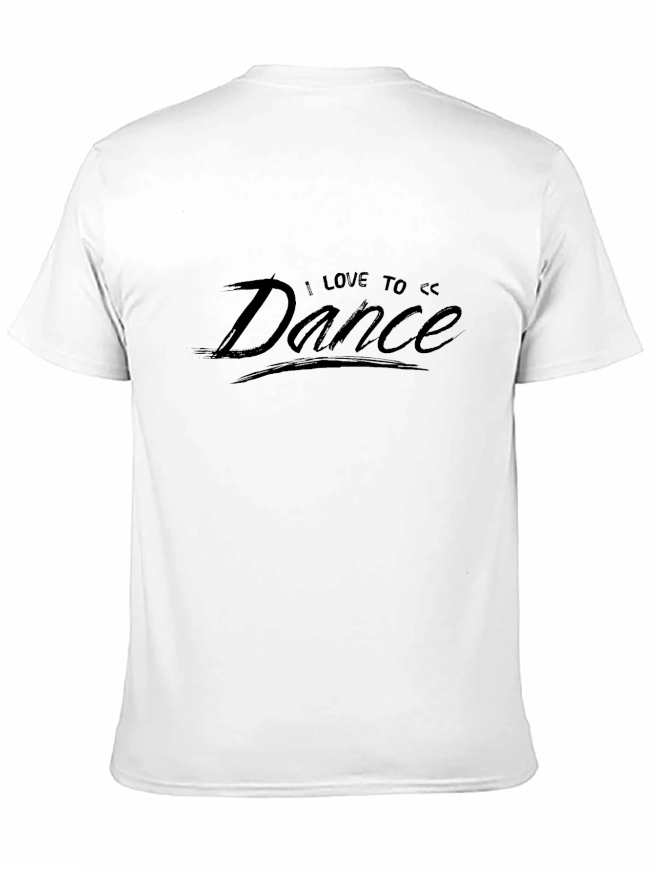Black I Love to Dance - Black T-Shirt view 11