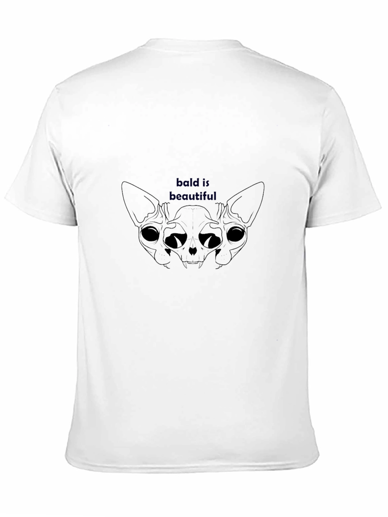 Black Bald is Beautiful T-Shirt - Unisex view 11