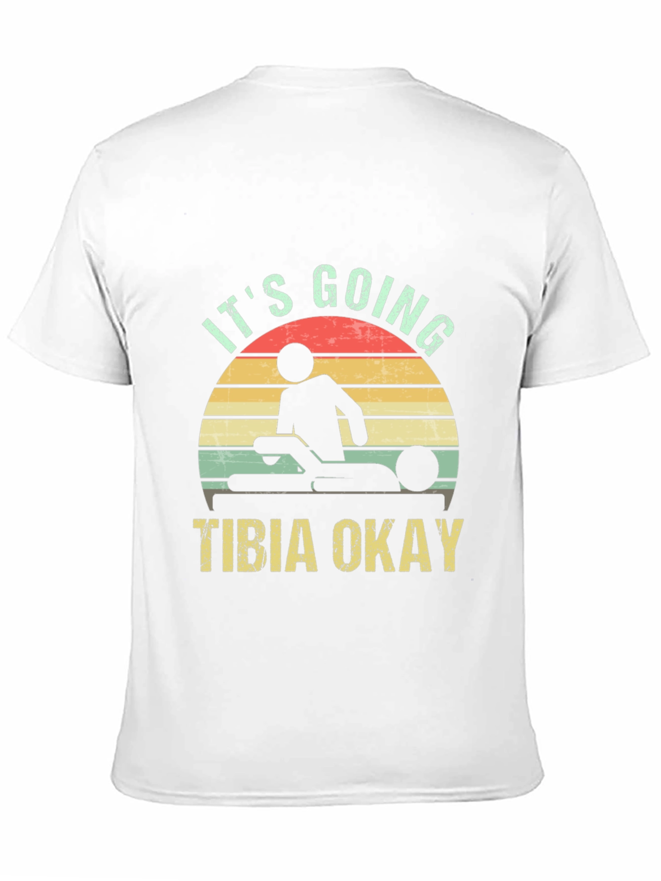 Black It's Going Tibia Okay T-Shirt view 11
