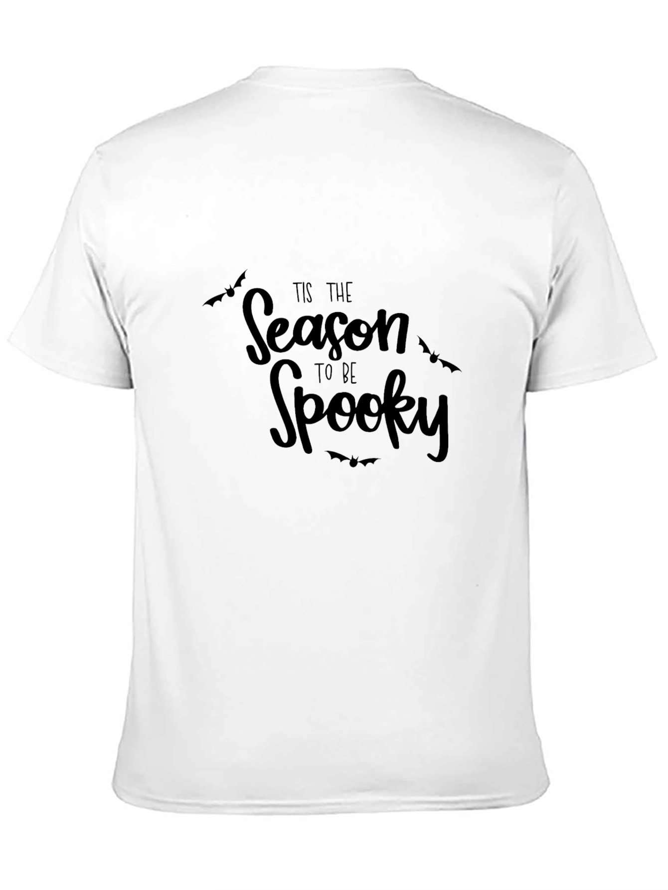 Black Spooky Season Black Graphic Tee view 11