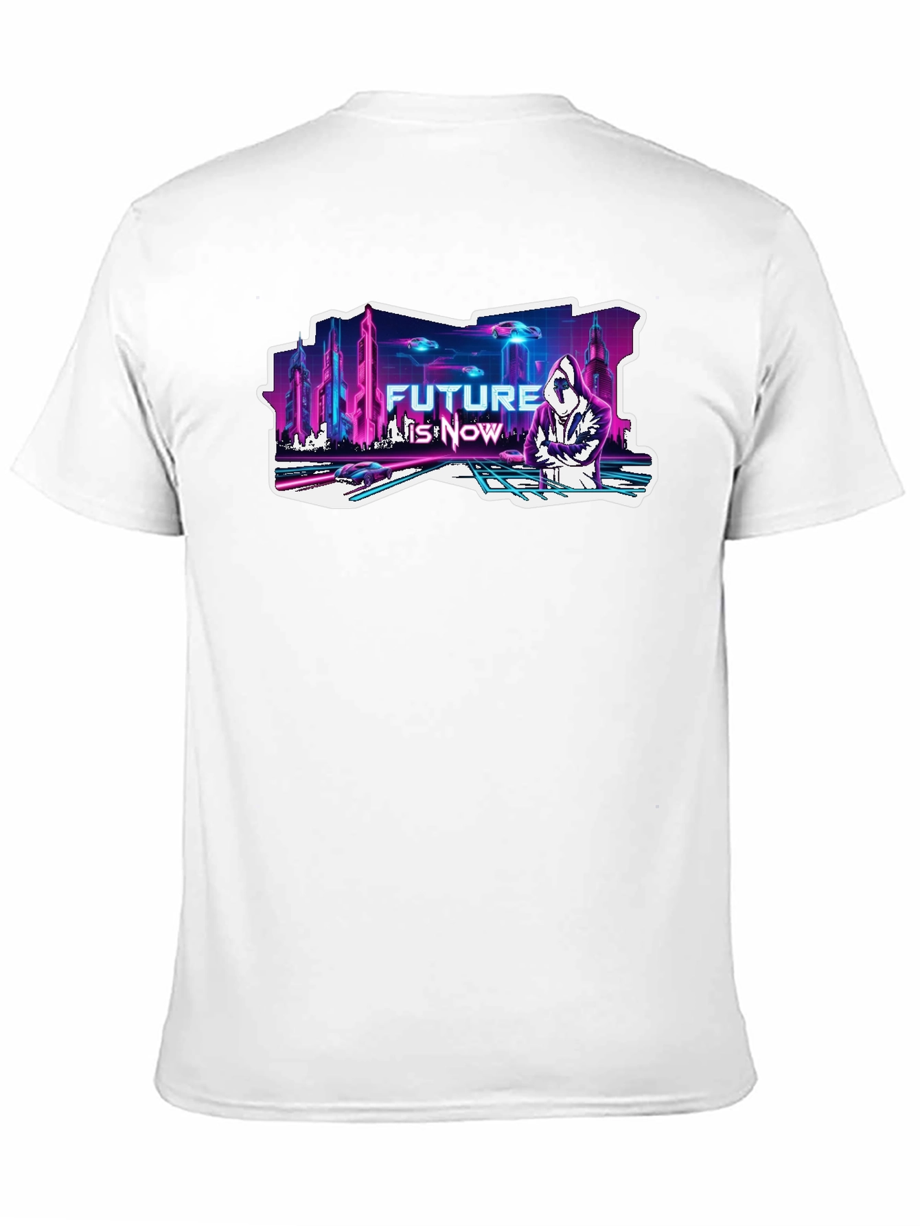 Black Future is Now Graphic T-Shirt - Black view 11