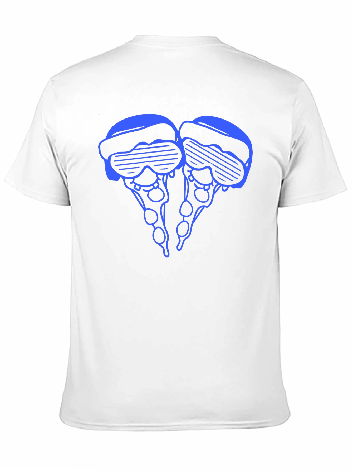 Black Pizza Sunglasses T-Shirt - Unique Graphic Tee view 11