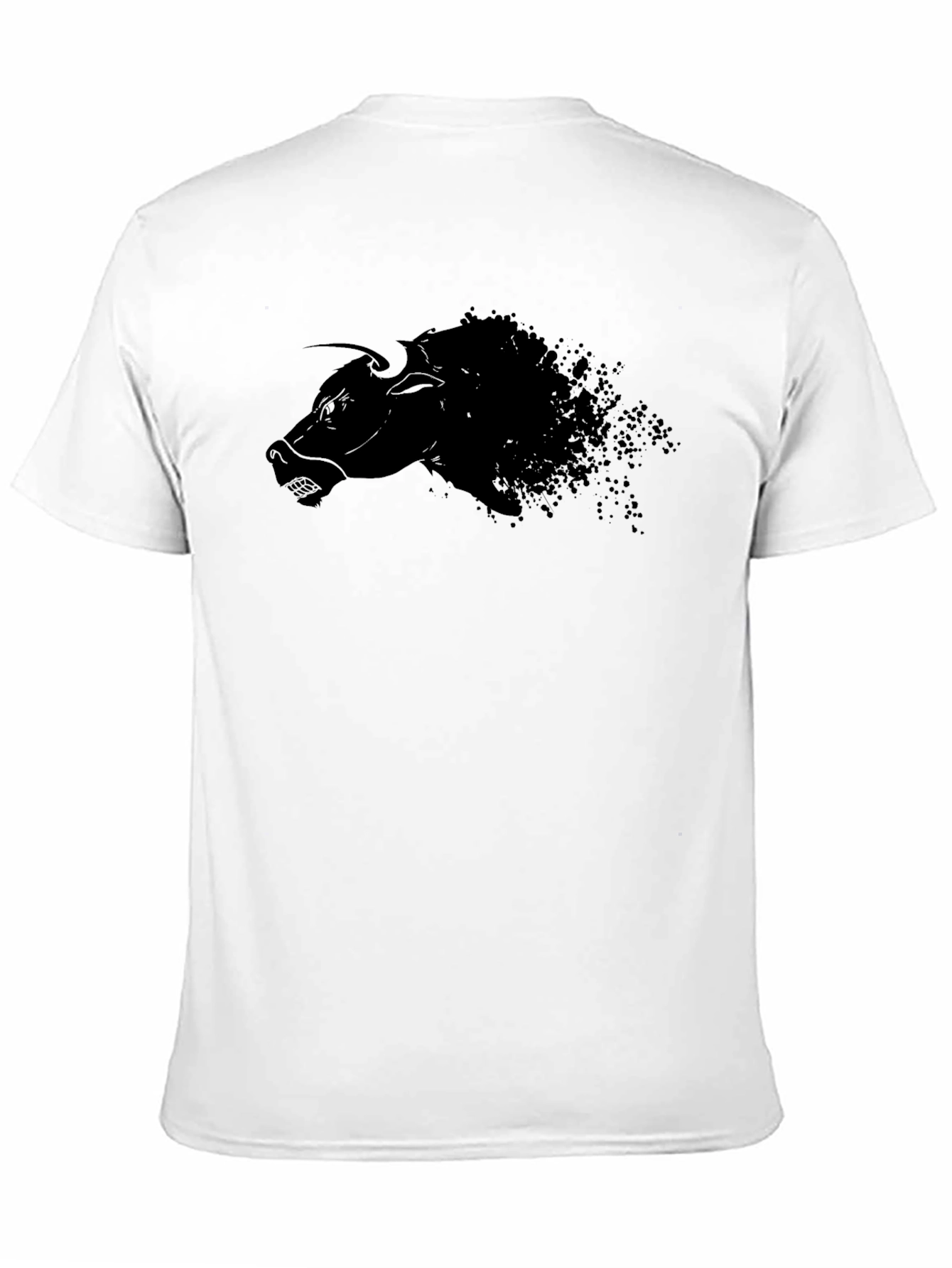 Black Bull Graphic Tee - Bold Style - 11