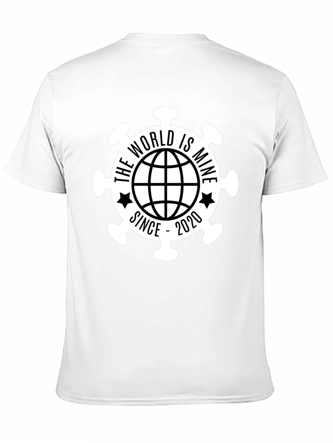 Black The World Is Mine Since 2020 Graphic Tee view 11