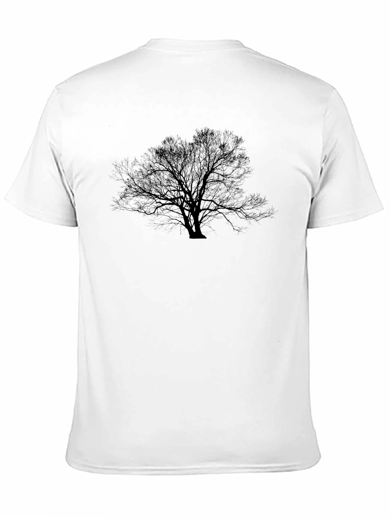 Black Black Tree Graphic Tee - Mens Casual Style view 11