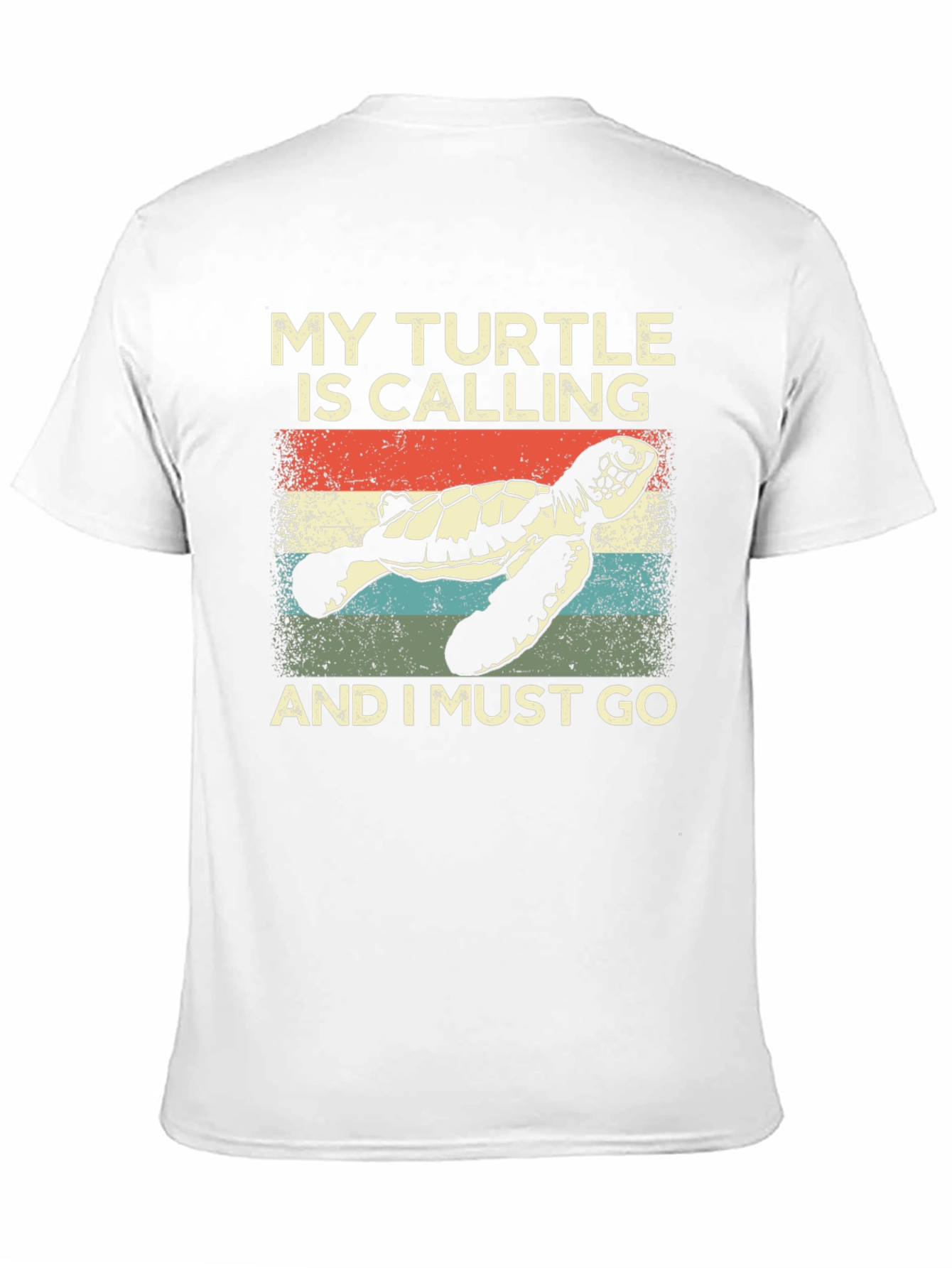 Black Turtle Calling T-Shirt - Must Go Tee view 11