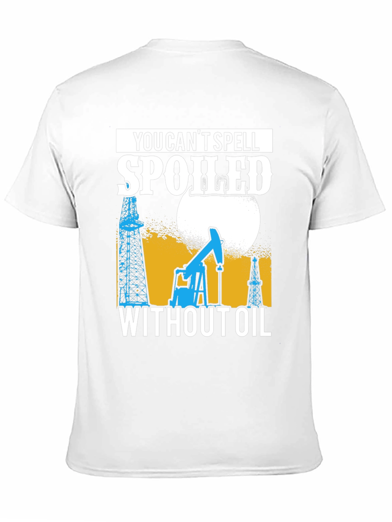 Black Spoiled Without Oil T-Shirt view 11