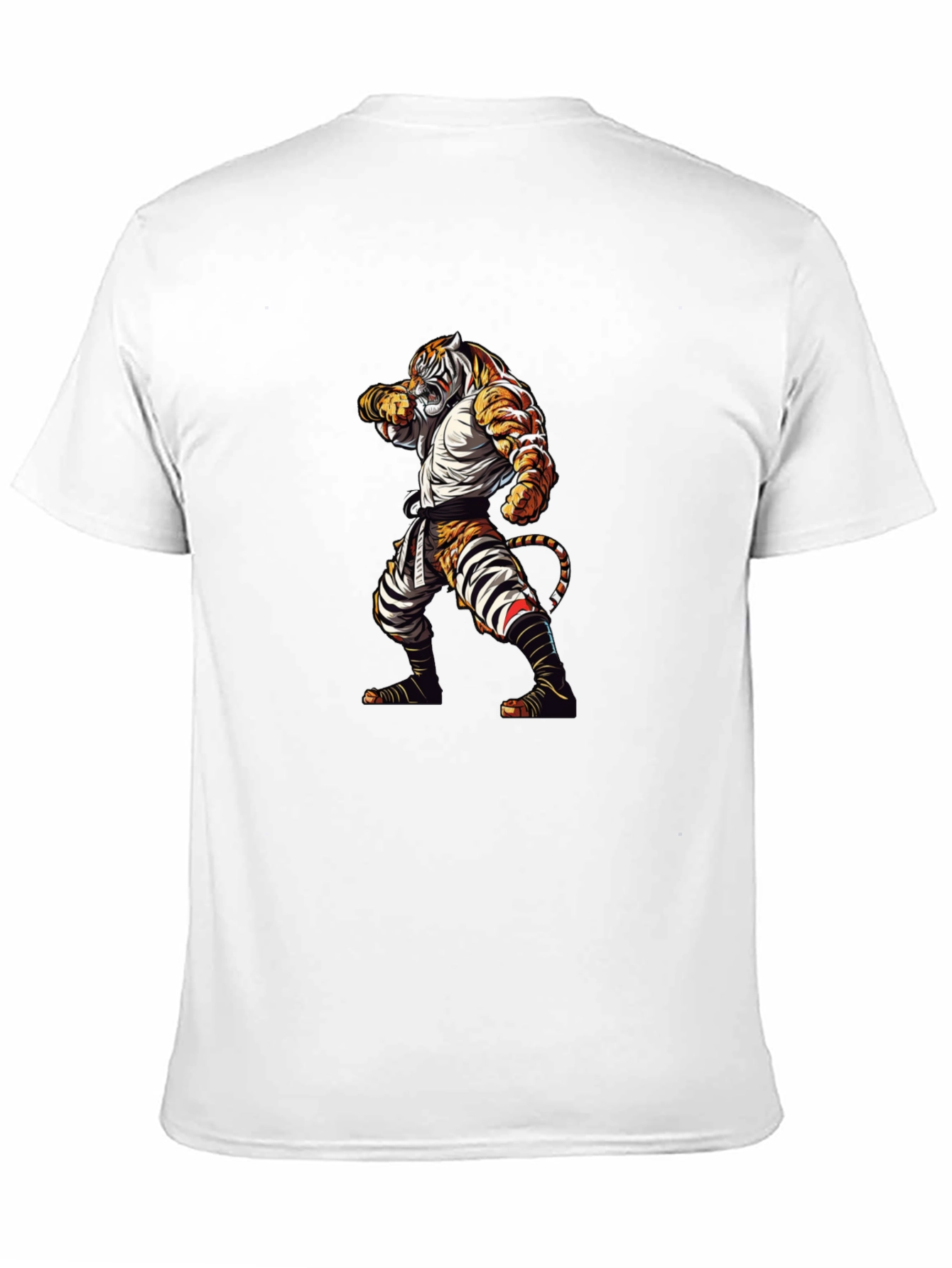 Black Tiger Karate Graphic Tee view 11