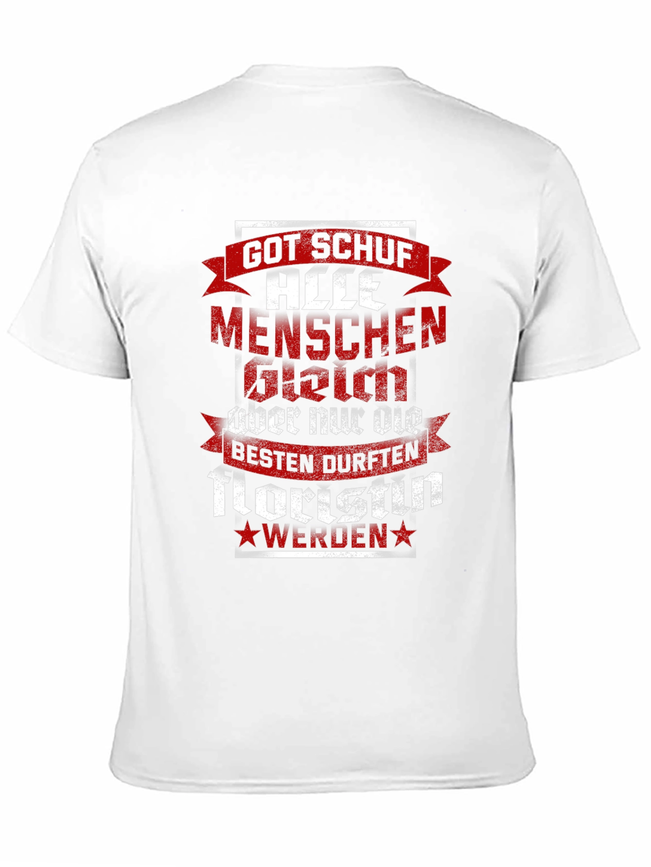 Black Floristin T-Shirt - God Made Florists view 11