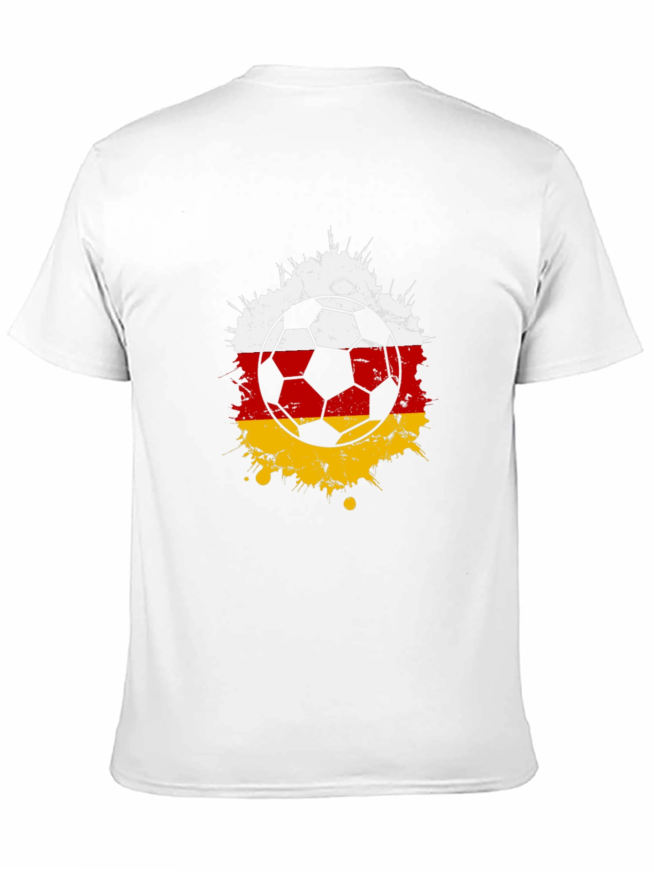 Black Soccer Germany Flag T-Shirt - Sport Fan Tee view 11