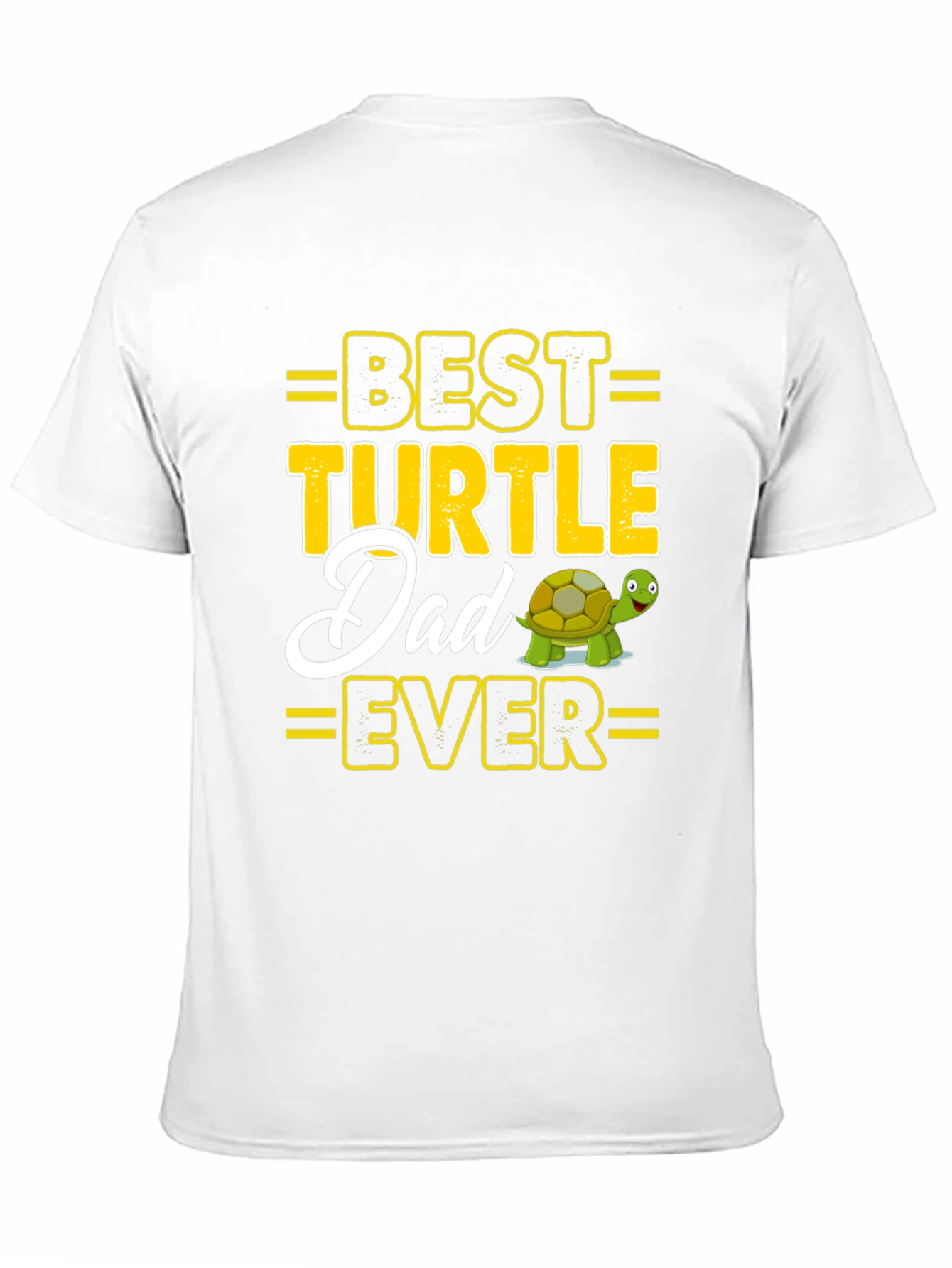 Black Best Turtle Dad Ever Graphic Tee view 11