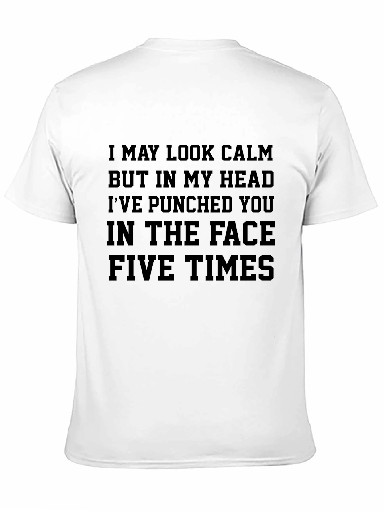 Black Funny Punchline Graphic T-Shirt view 11