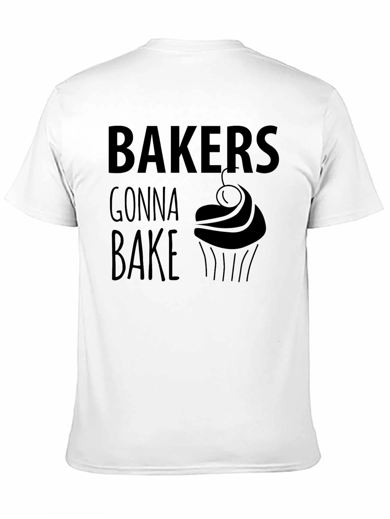 Black Bakers Gonna Bake Graphic T-Shirt, Novelty Tee view 11