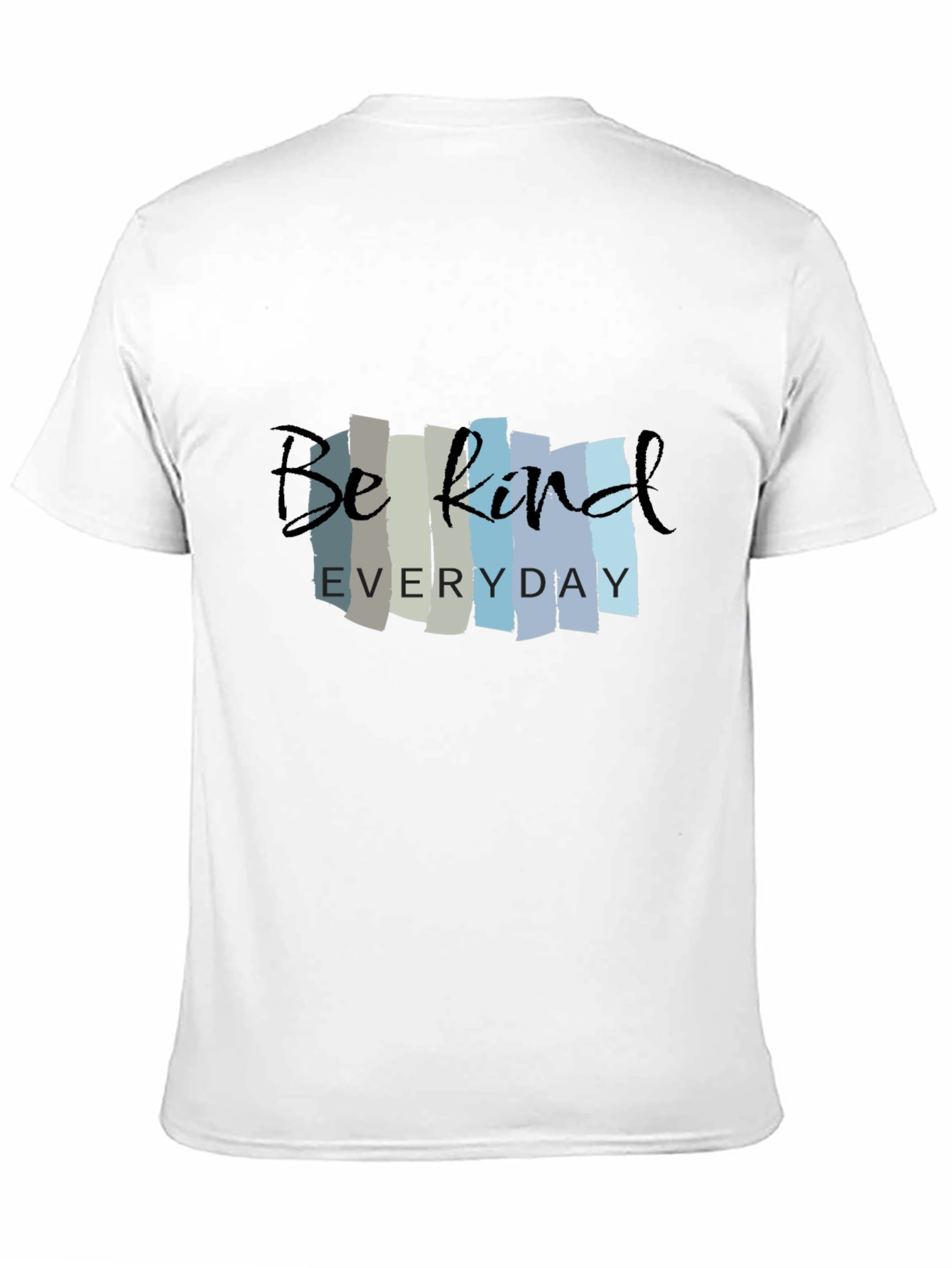Black Be Kind Everyday Black Graphic T-Shirt view 11