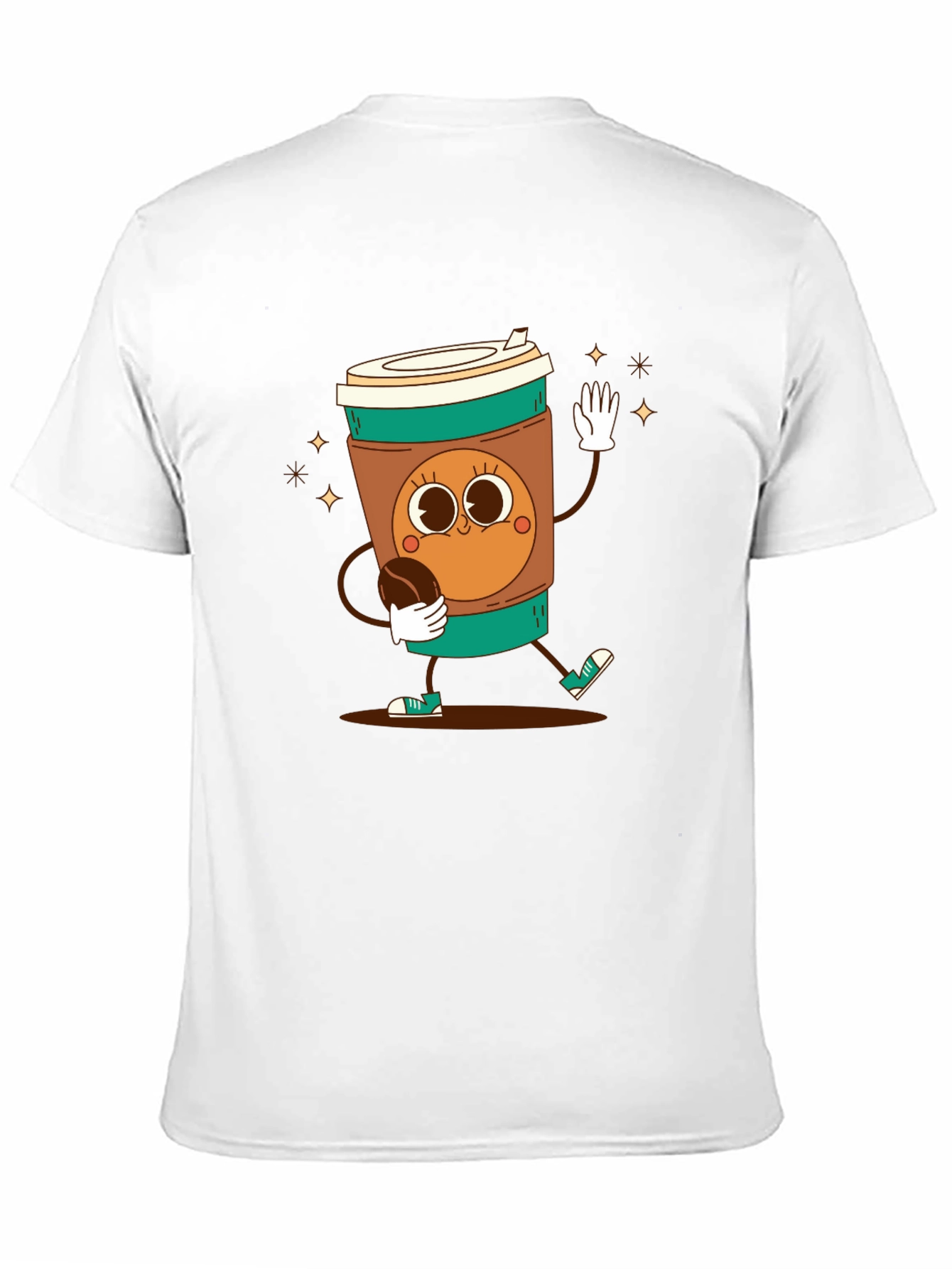Black Coffee Character T-Shirt view 11