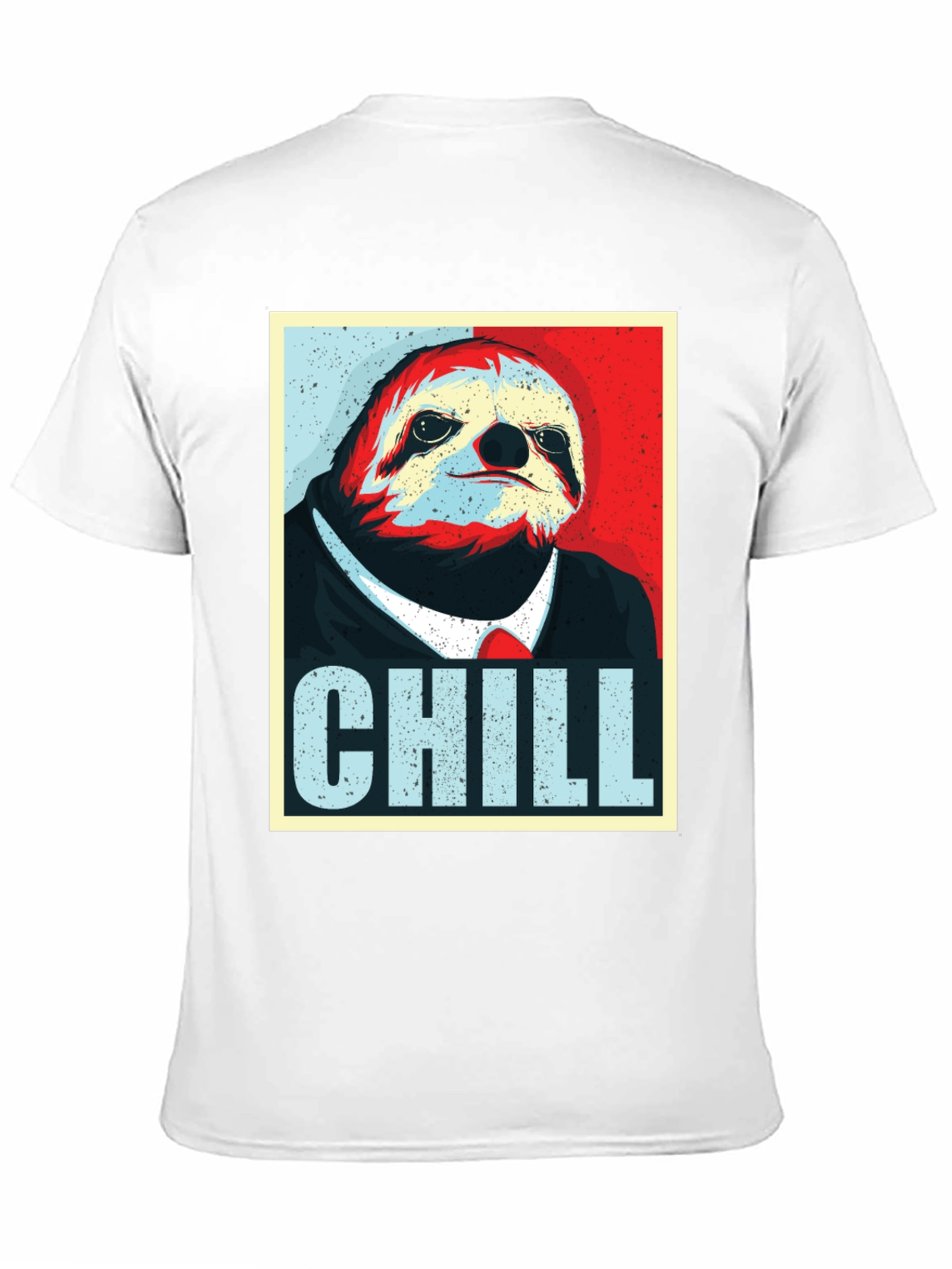 Black Chill Sloth Graphic Tee - Relaxed Fit view 11