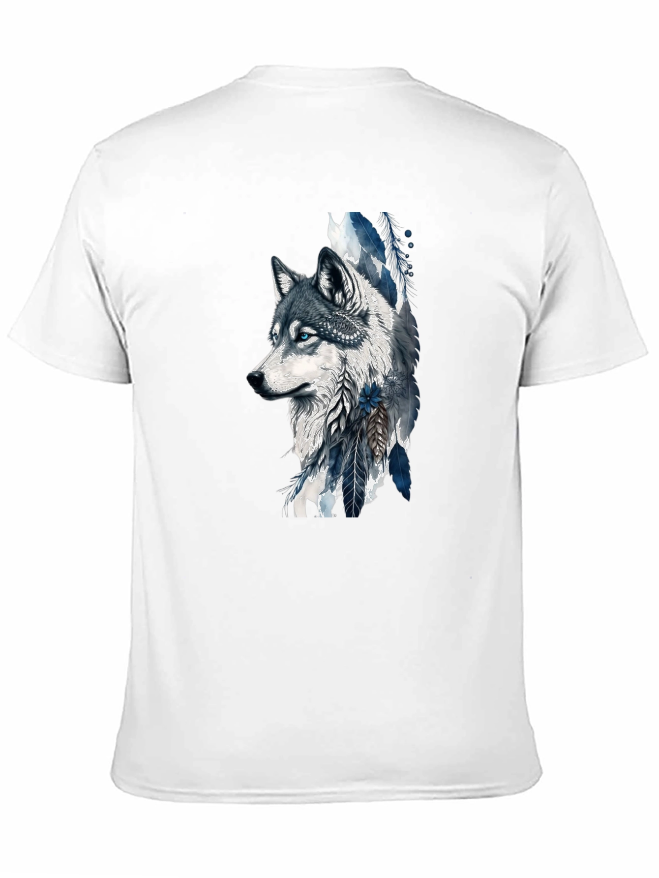 Black Wolf Graphic Print Tee - Stylish & Unique Design view 11