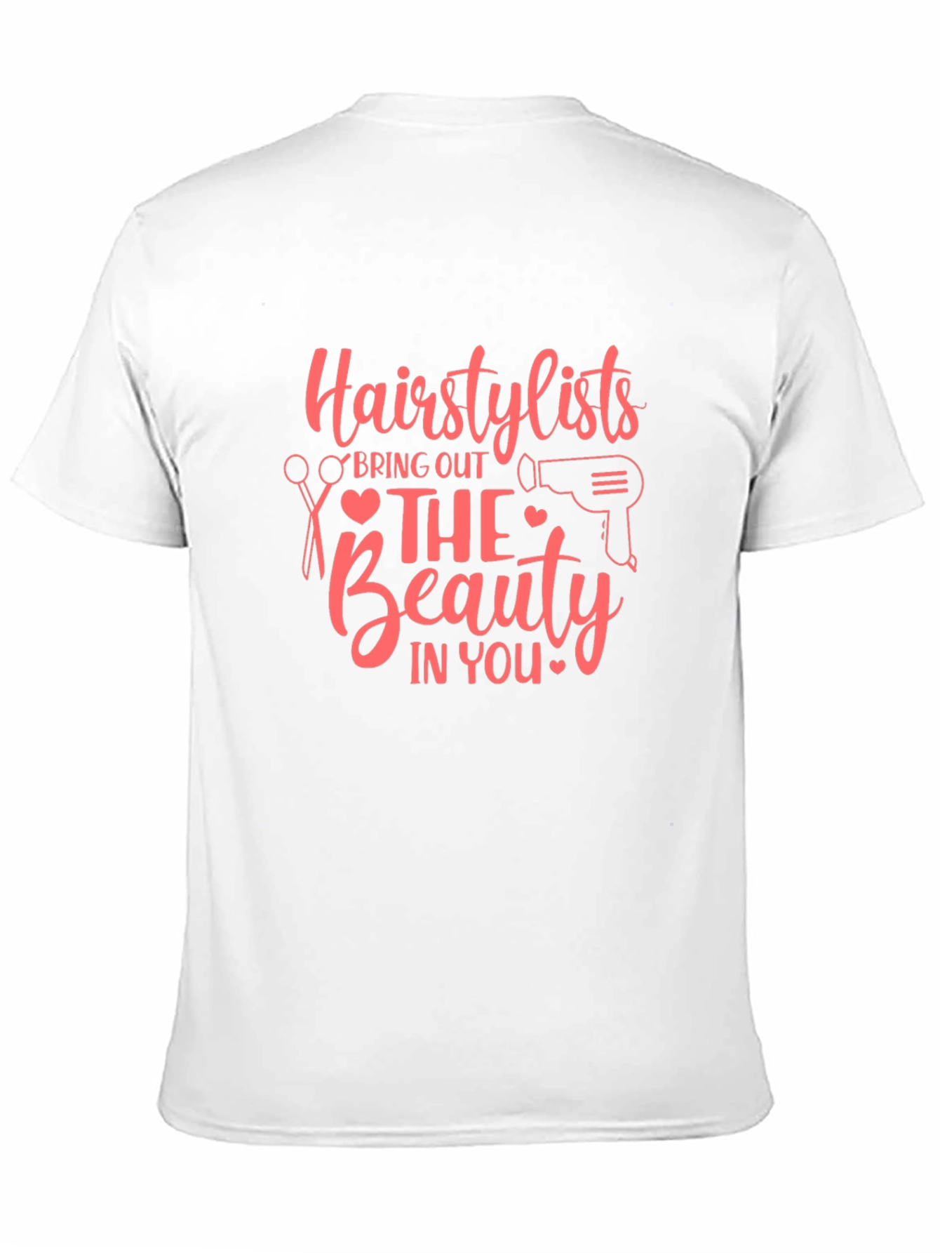 Black Hairstylist Beauty T-Shirt - Black view 11