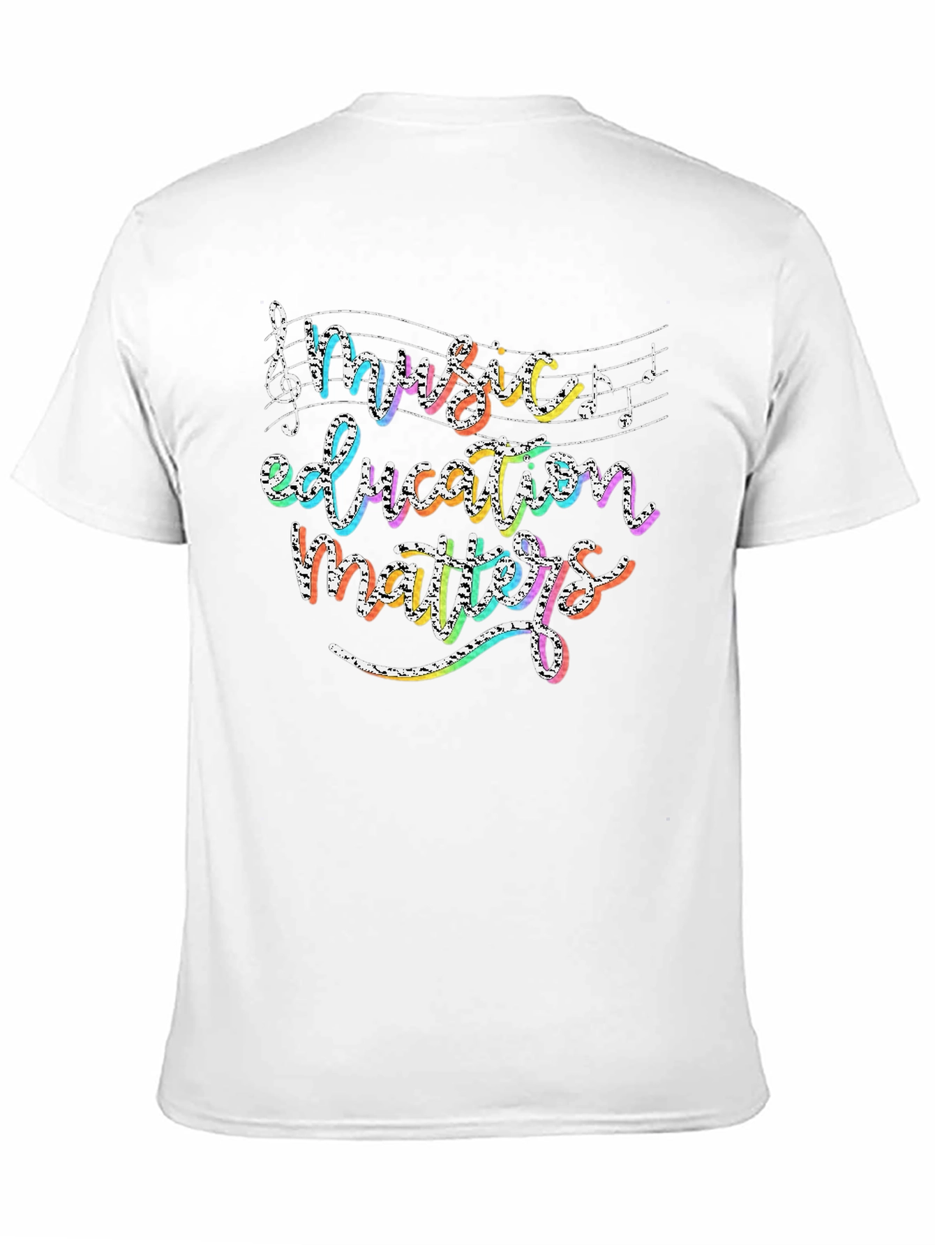 Black Music Education Matters Graphic Tee view 11