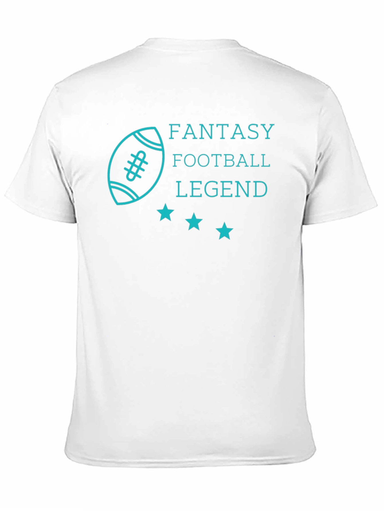 Black Fantasy Football Legend Graphic Tee - Black Cotton view 11