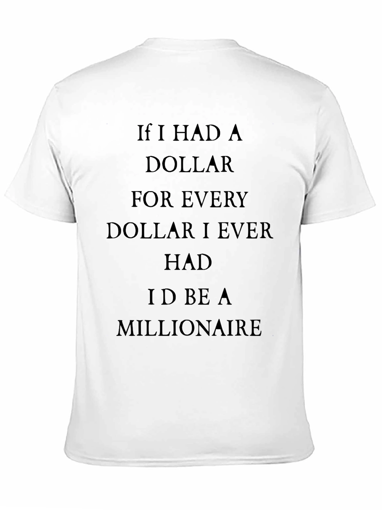 Black Dollar Millionaire Graphic Tee - Black Casual Shirt view 11