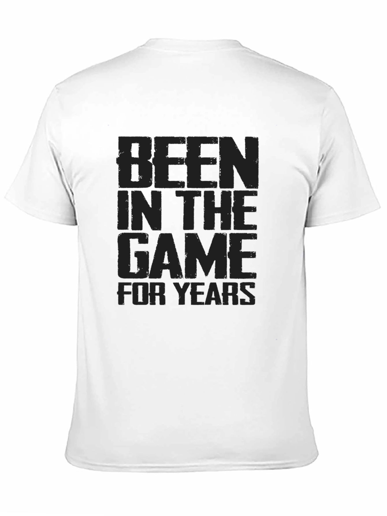 Black Been in the Game for Years Black T-Shirt view 11
