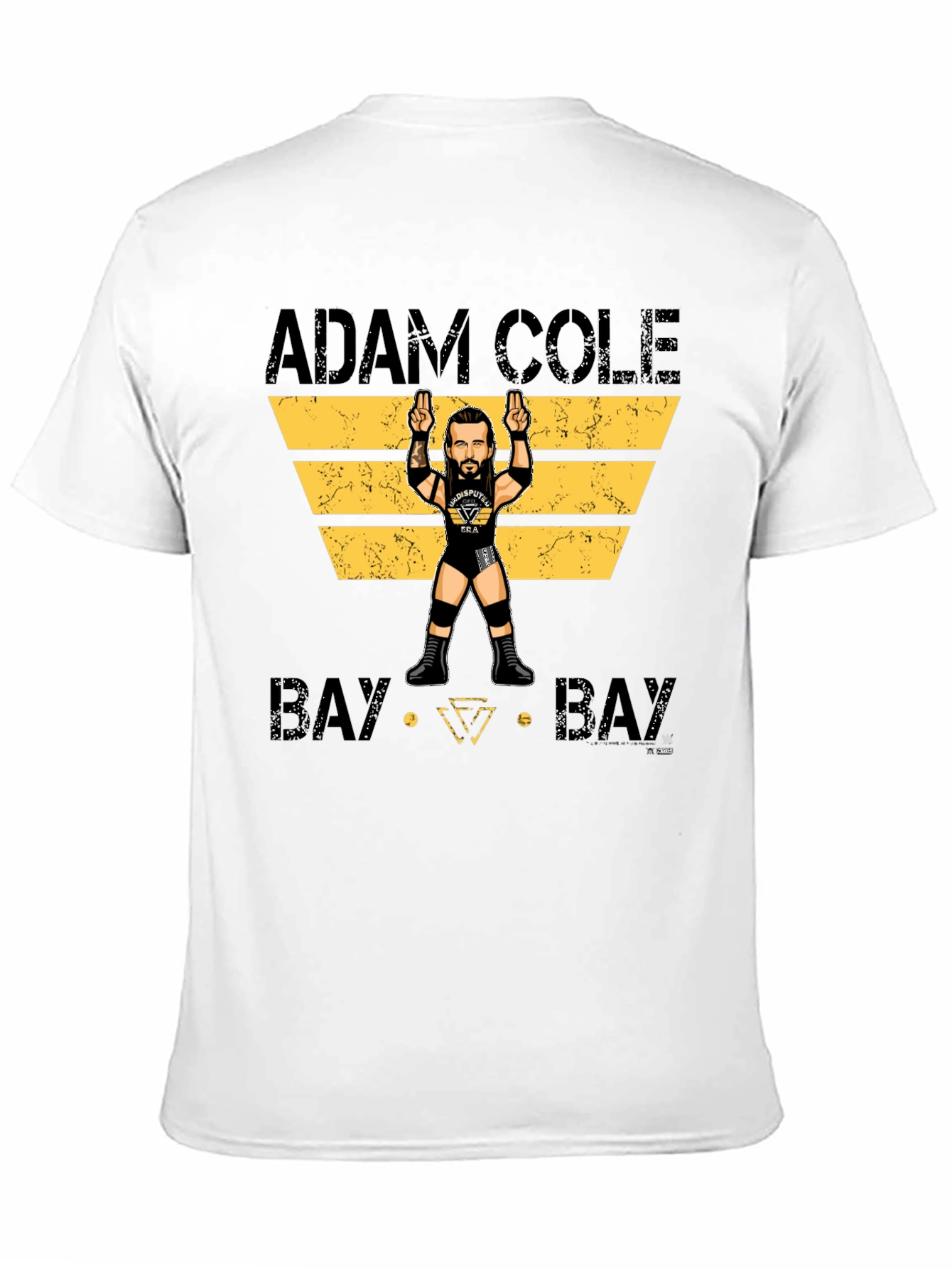 Black Adam Cole Bay Bay T-Shirt Wrestling Fan Apparel view 11