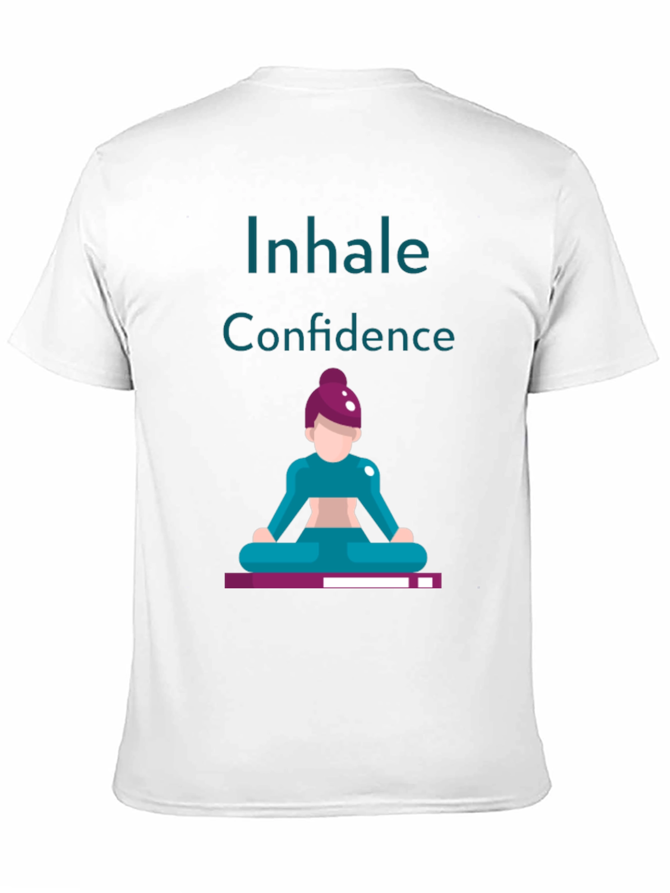Black Inhale Confidence Graphic Tee - Black view 11