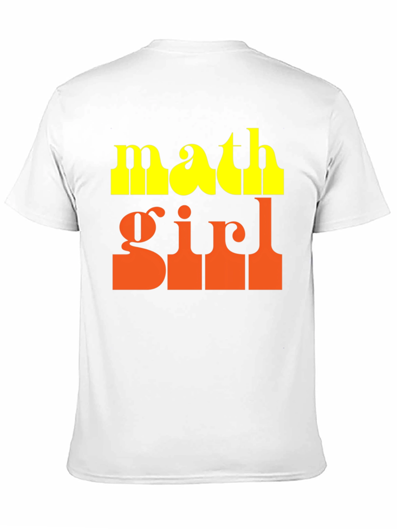 Black Math Girl Graphic T-Shirt view 11