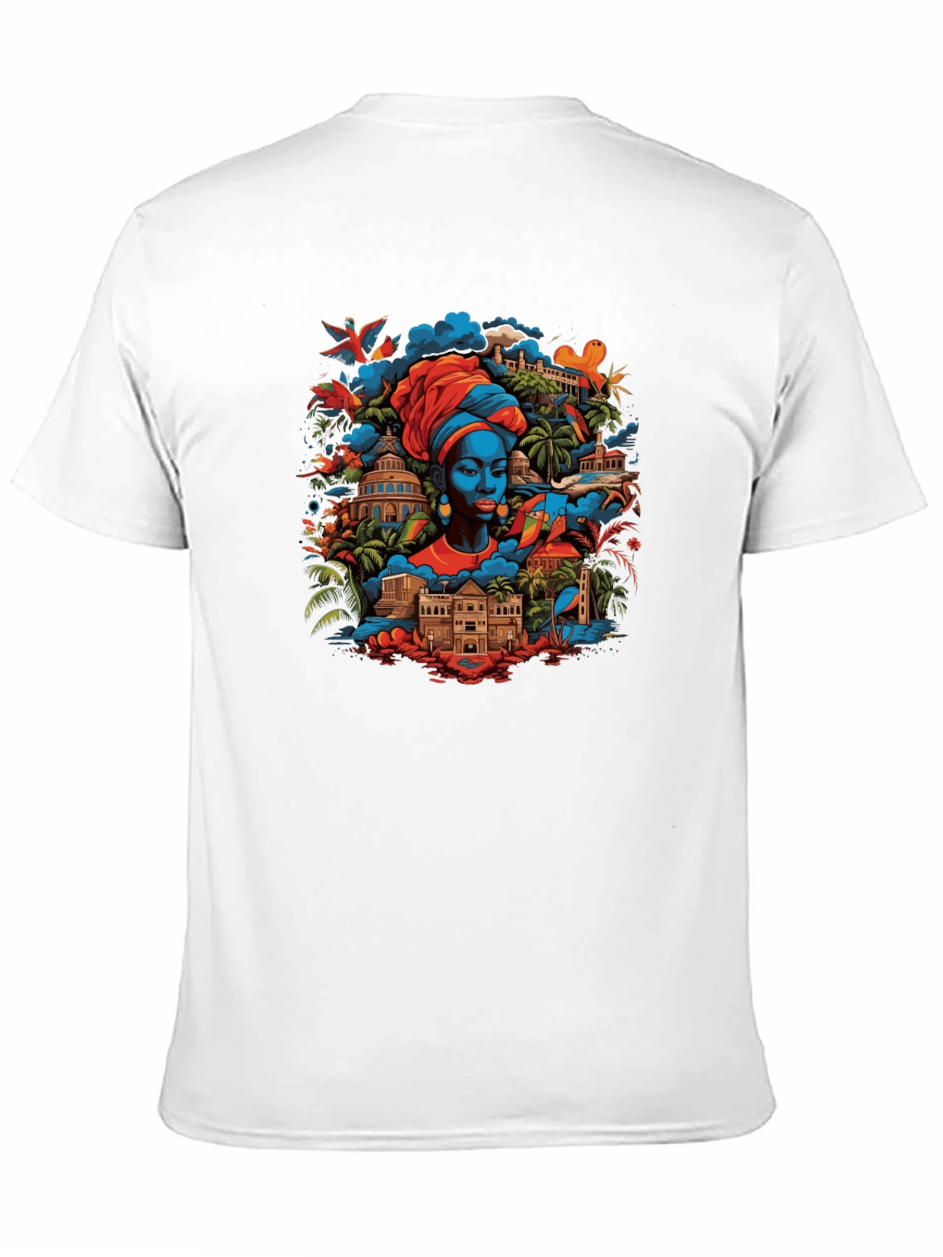 Black Vibrant Heritage Graphic Tee view 11