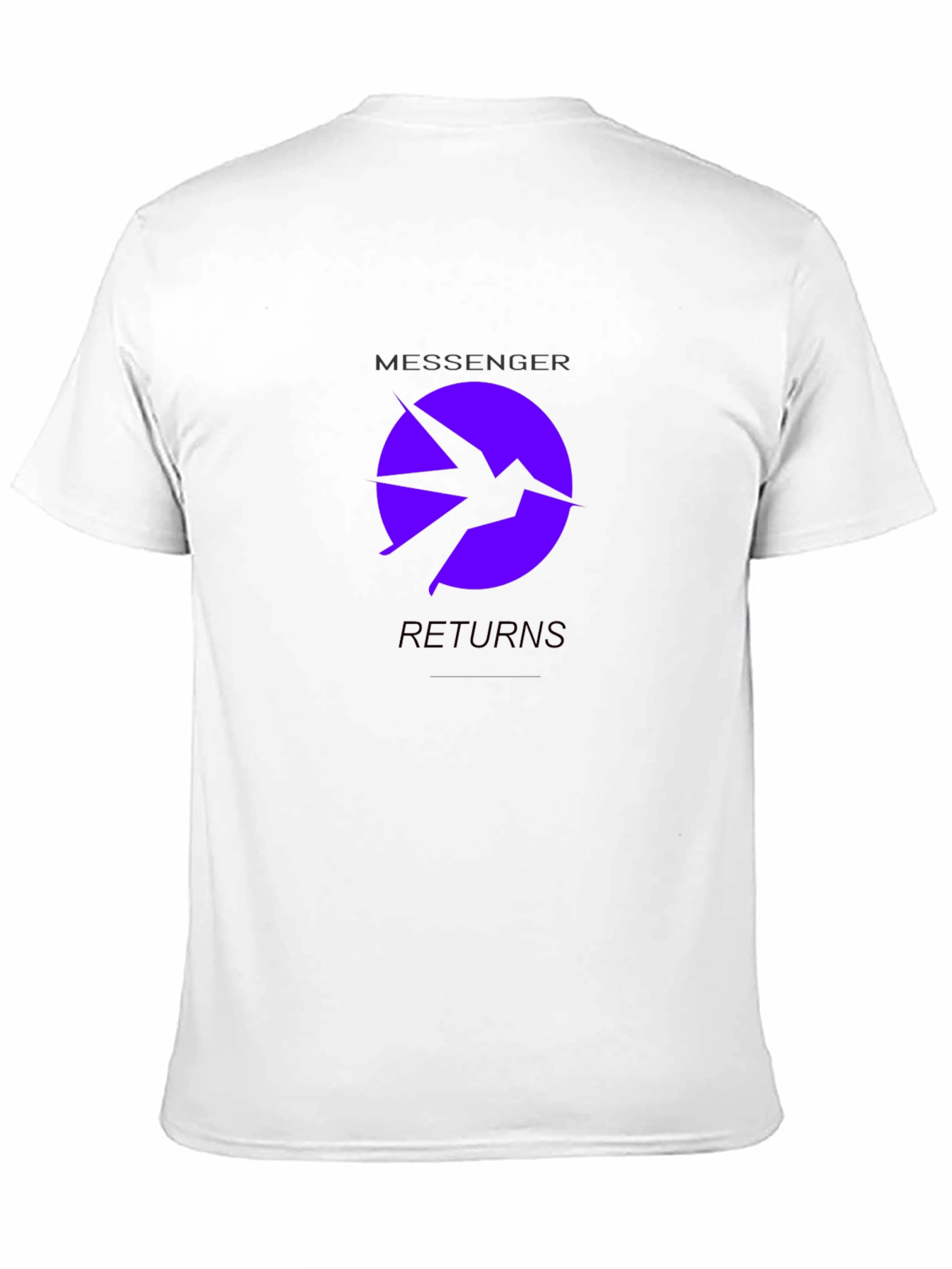 Black Messenger Returns Black T-Shirt view 11