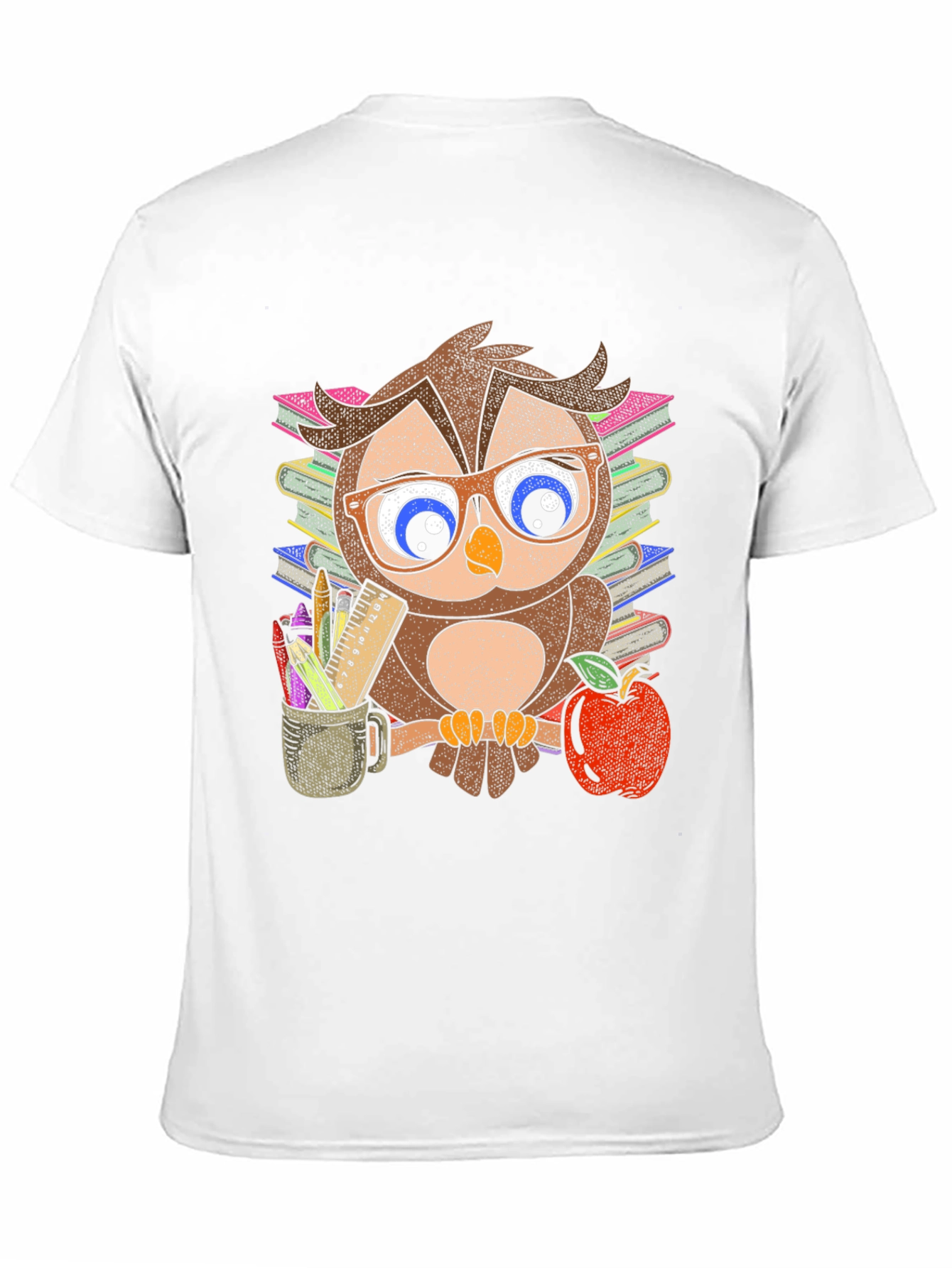 Black Owl Teacher Graphic Tee view 11