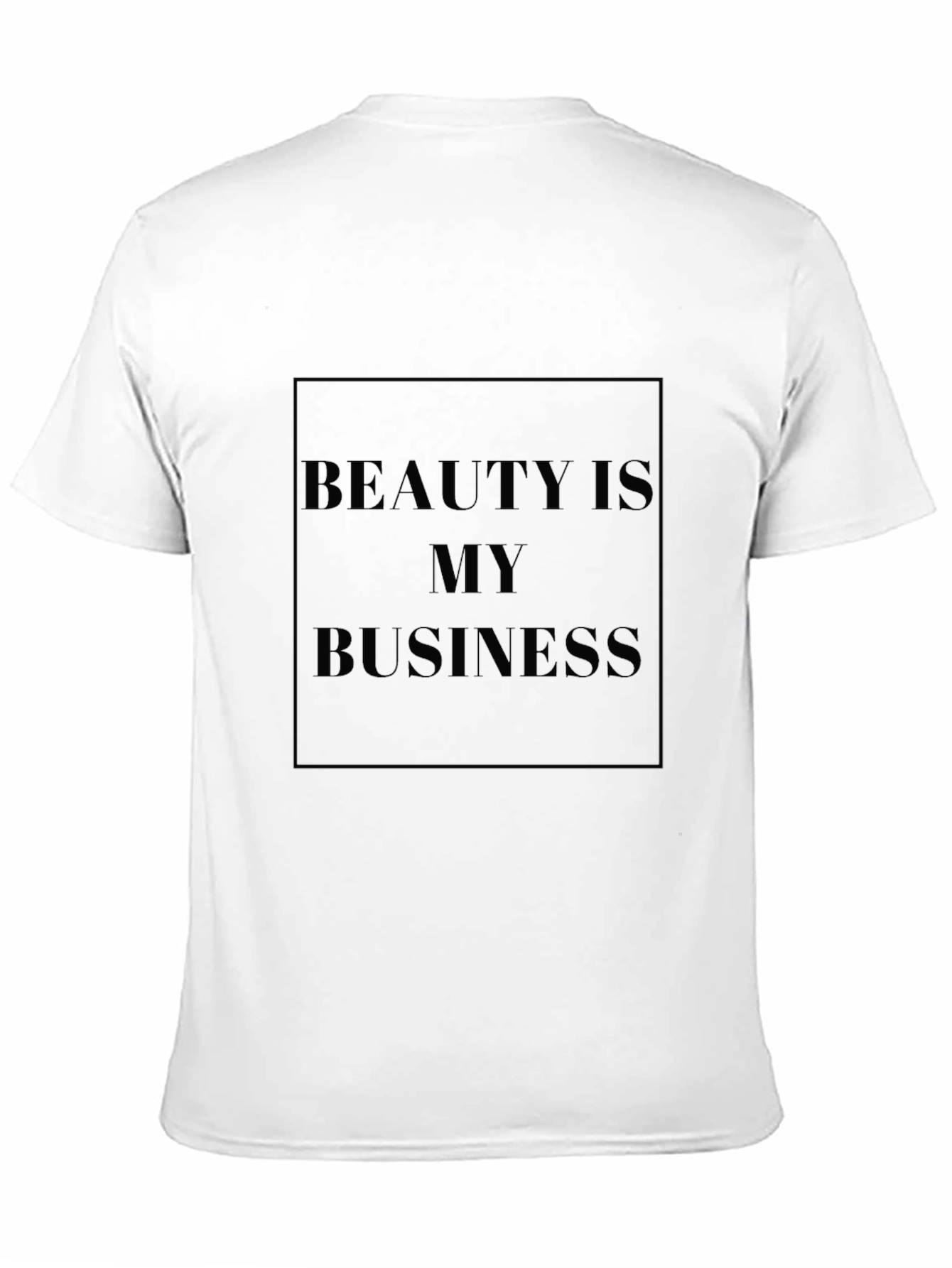 Beauty Is My Business Black Graphic Tee - 11