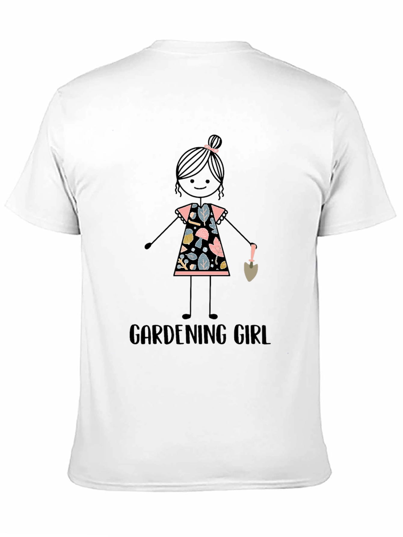 Black Gardening Girl Graphic Tee - Unisex view 11