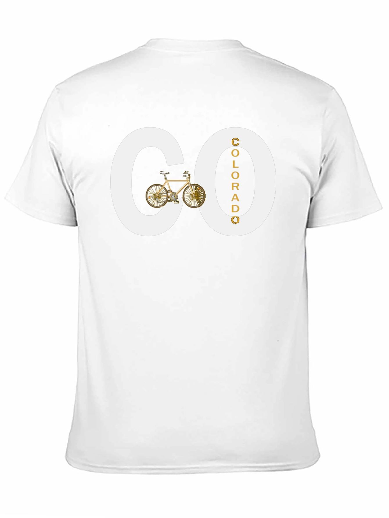 Black Colorado Bicycle T-Shirt view 11