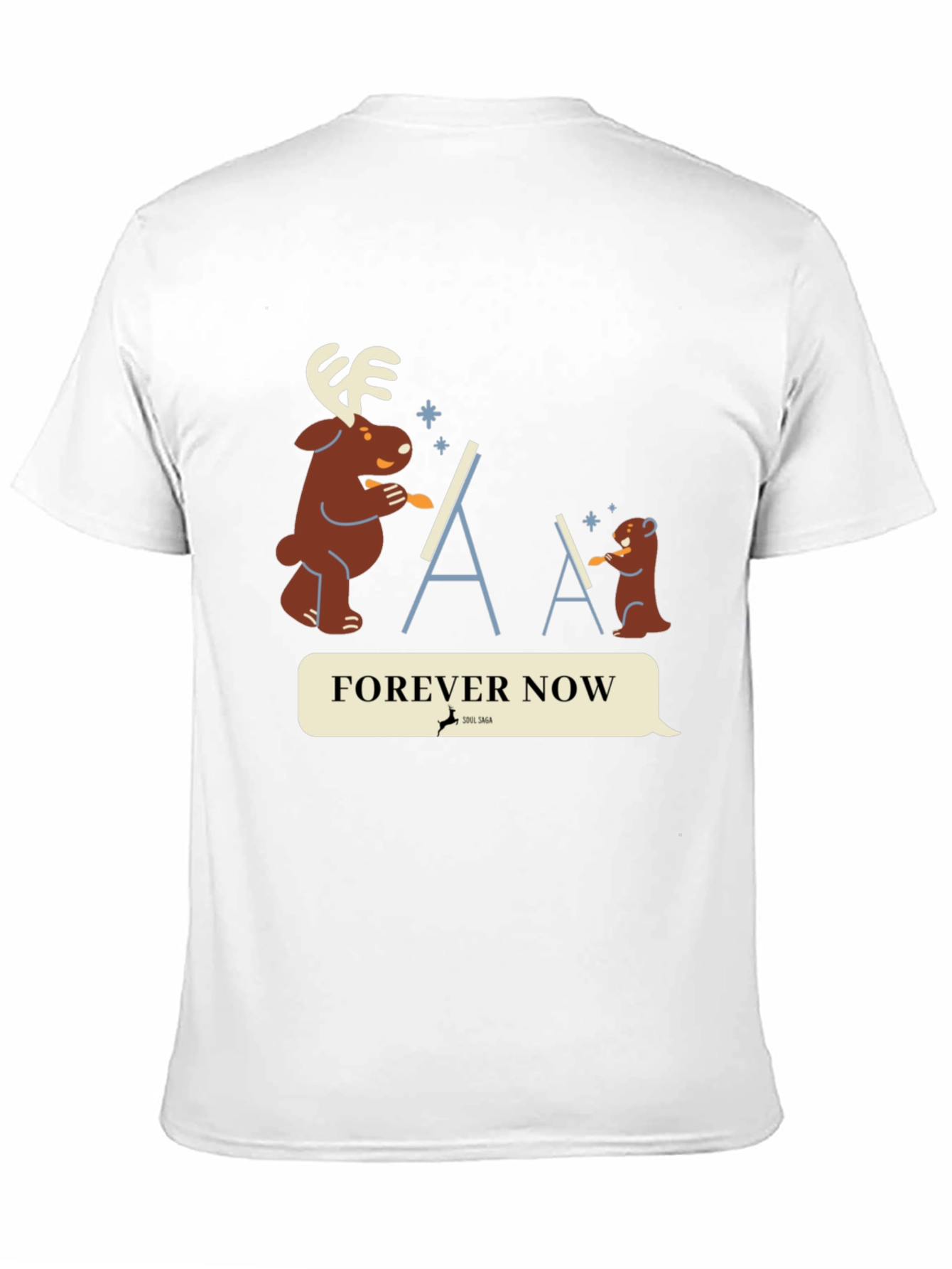 Black Forever Now Graphic T-Shirt view 11